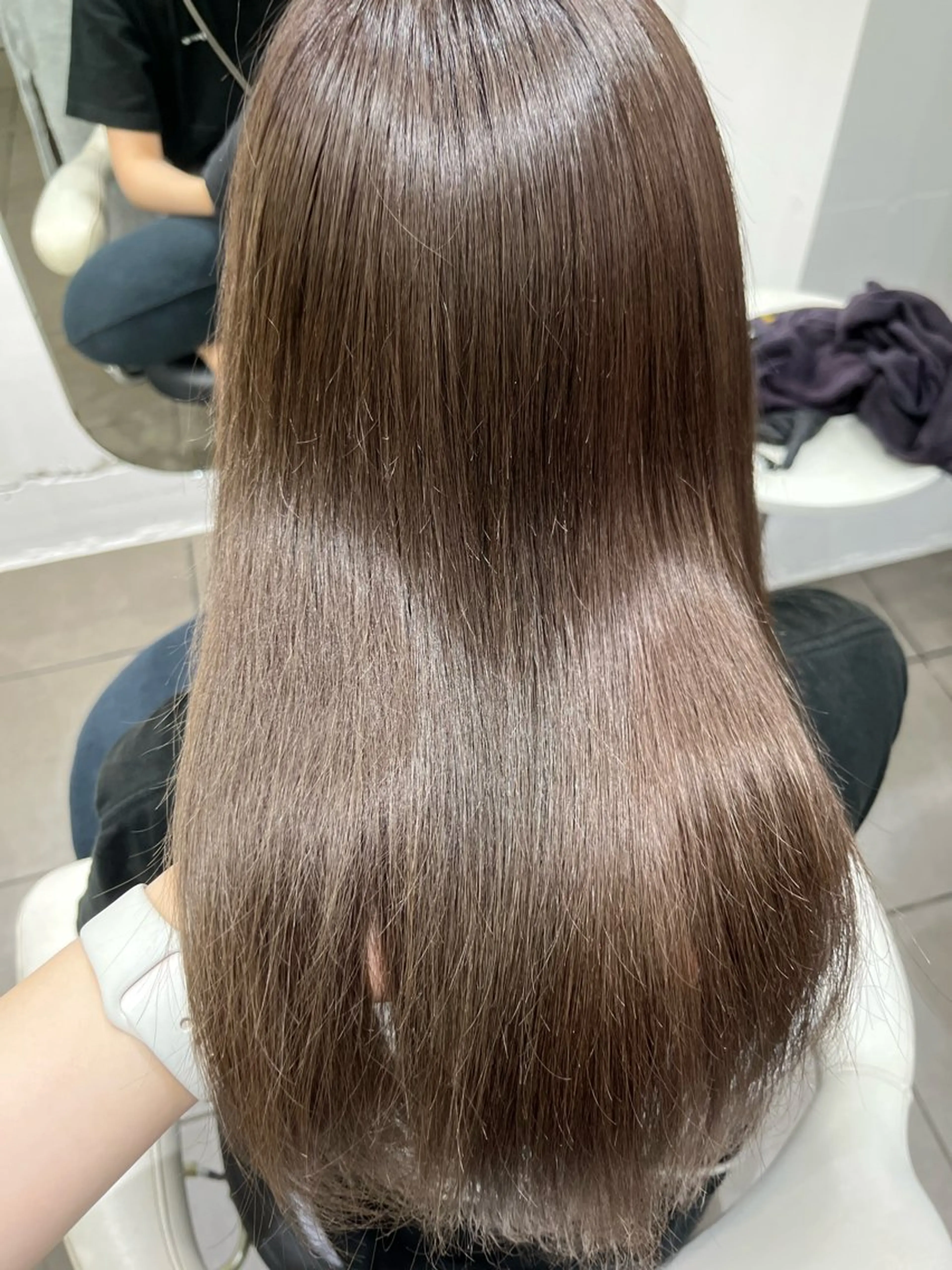 ロング カラー ブラウンカラー 透明感カラー オリーブブラウン 🎀透明感カラー🎀 ENAのヘアスタイル