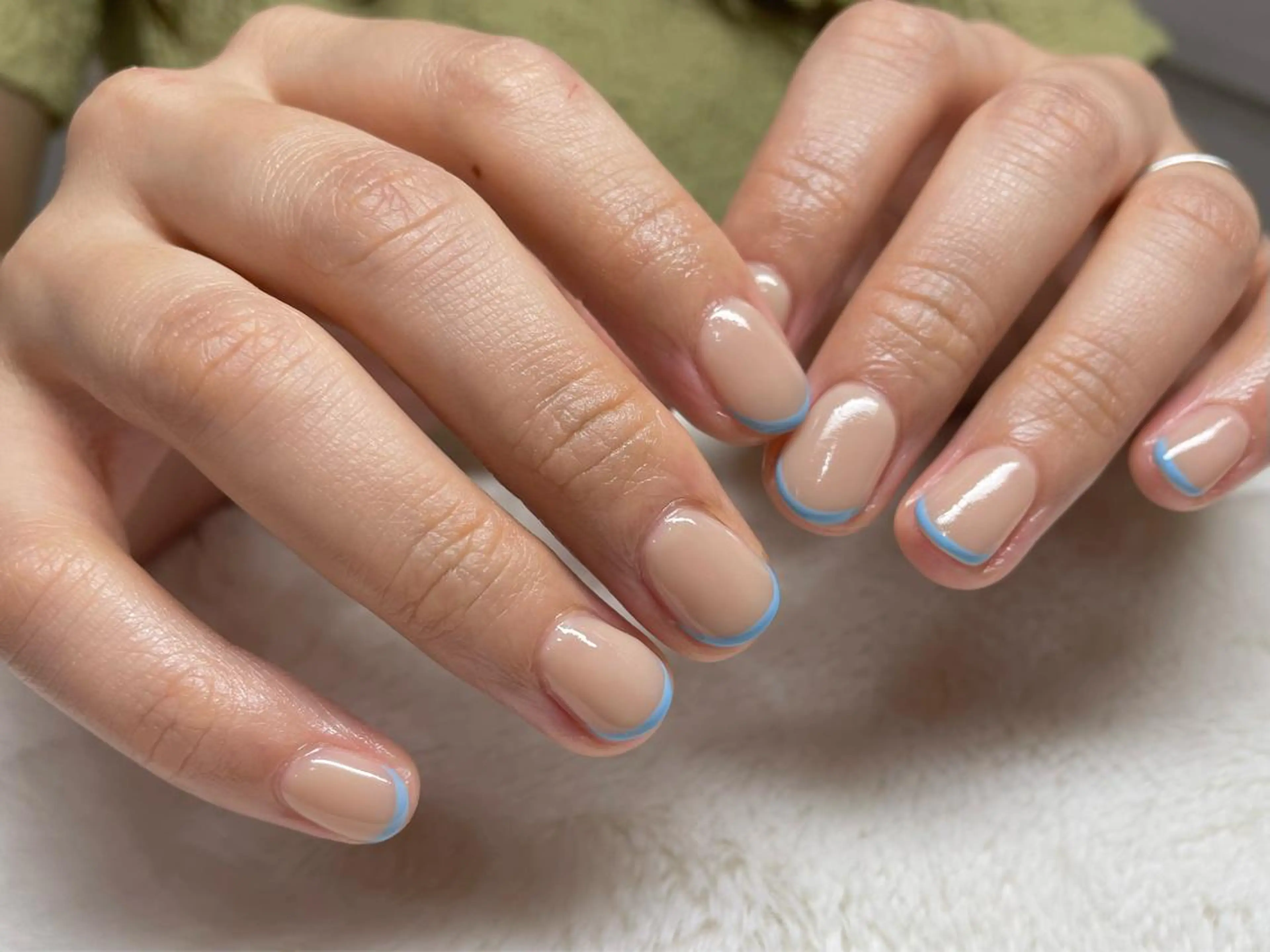 ネイル フレンチネイル riri-nail Rie Endoのネイルデザイン