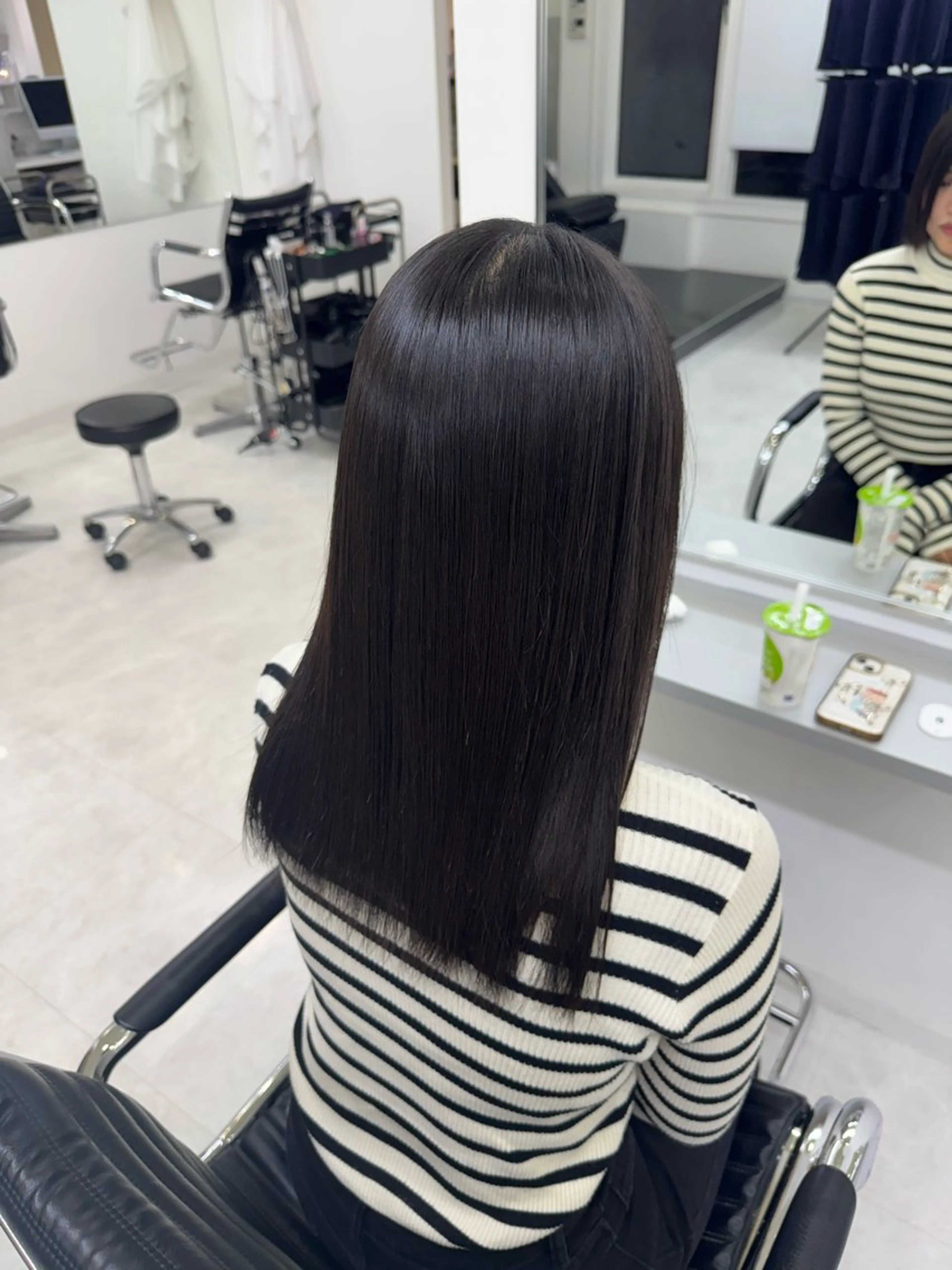 セミロング 赤み消しカラー✨ /YUYAのヘアスタイル