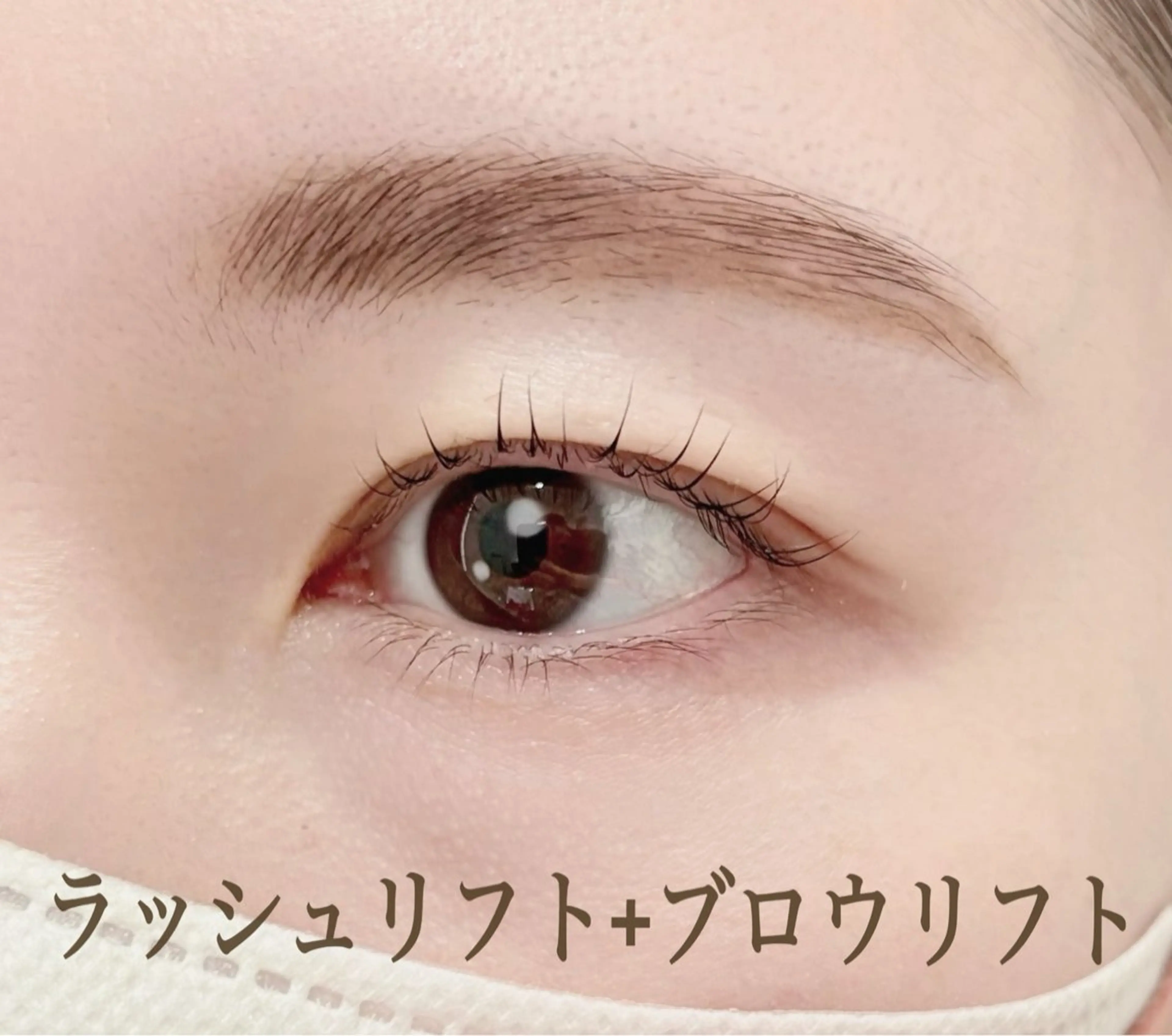 【🔘ご新規様限定🔘】(上)まつ毛パーマ+ブロウリフト(ワックス込)✨の写真