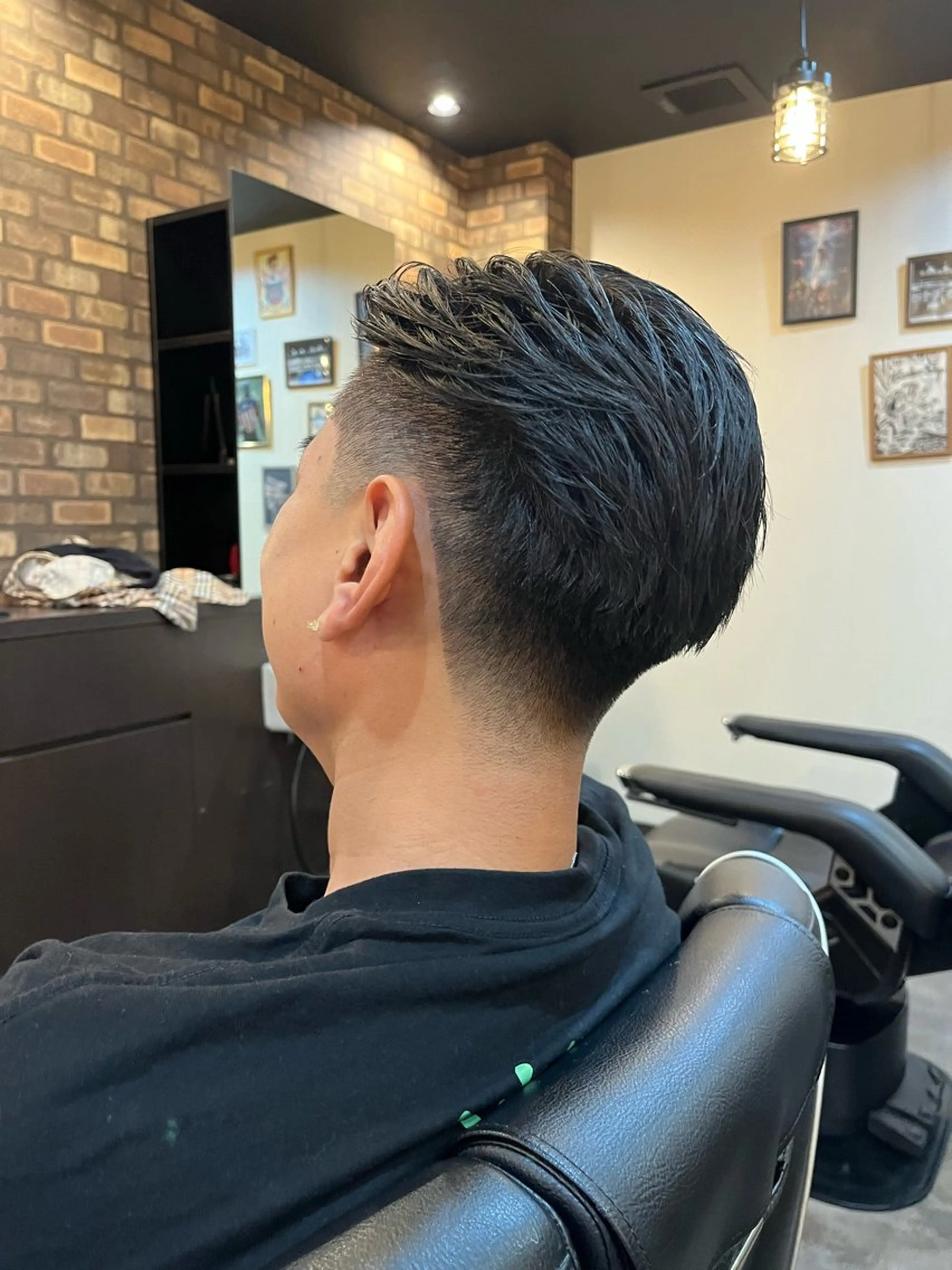 ショート メンズ カット 菅谷 成世のヘアスタイル