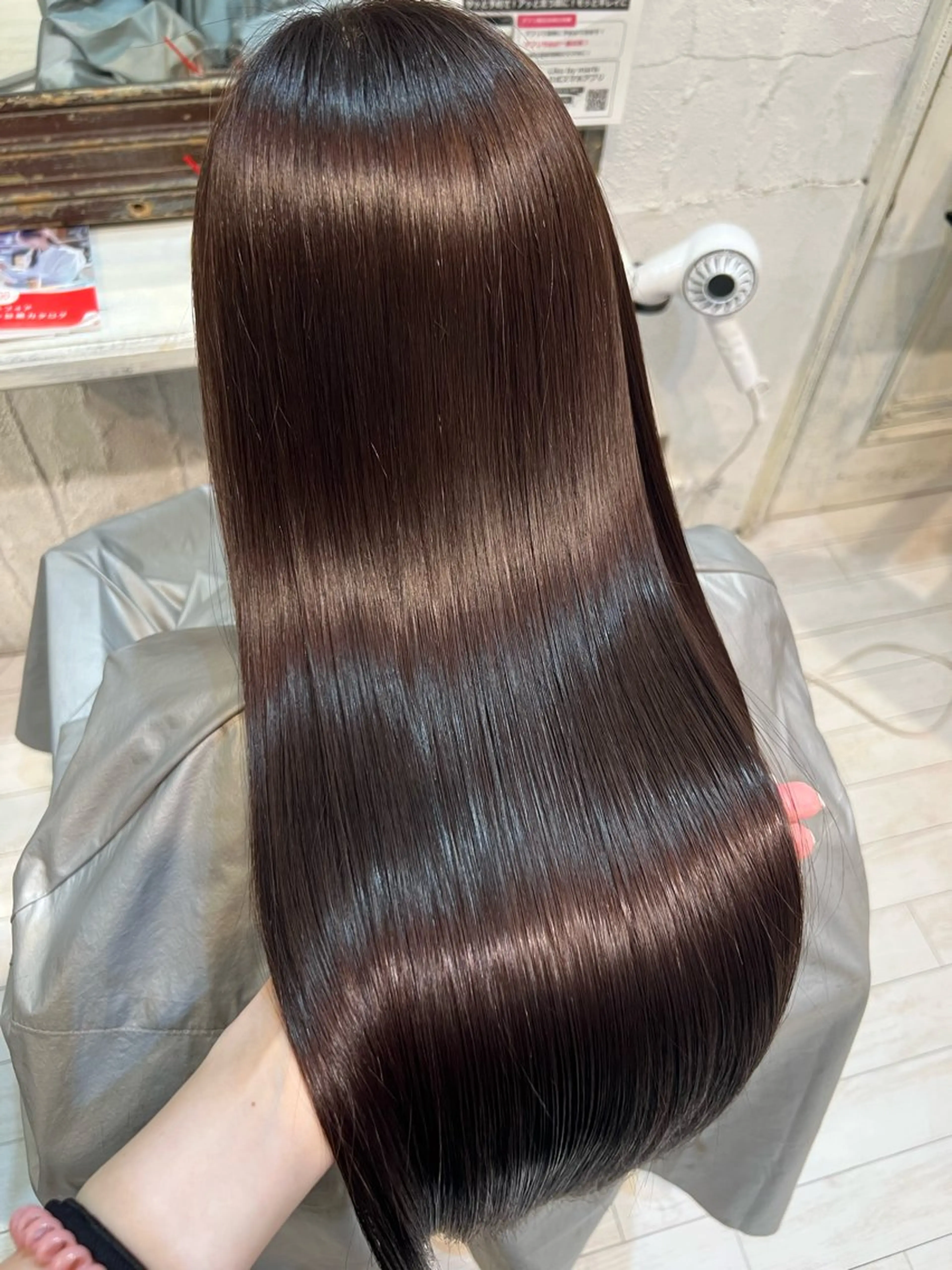 ロング 髪質改善 トリートメント 艶髪カラー️🫧 髪質改善特化👒莉子のヘアスタイル