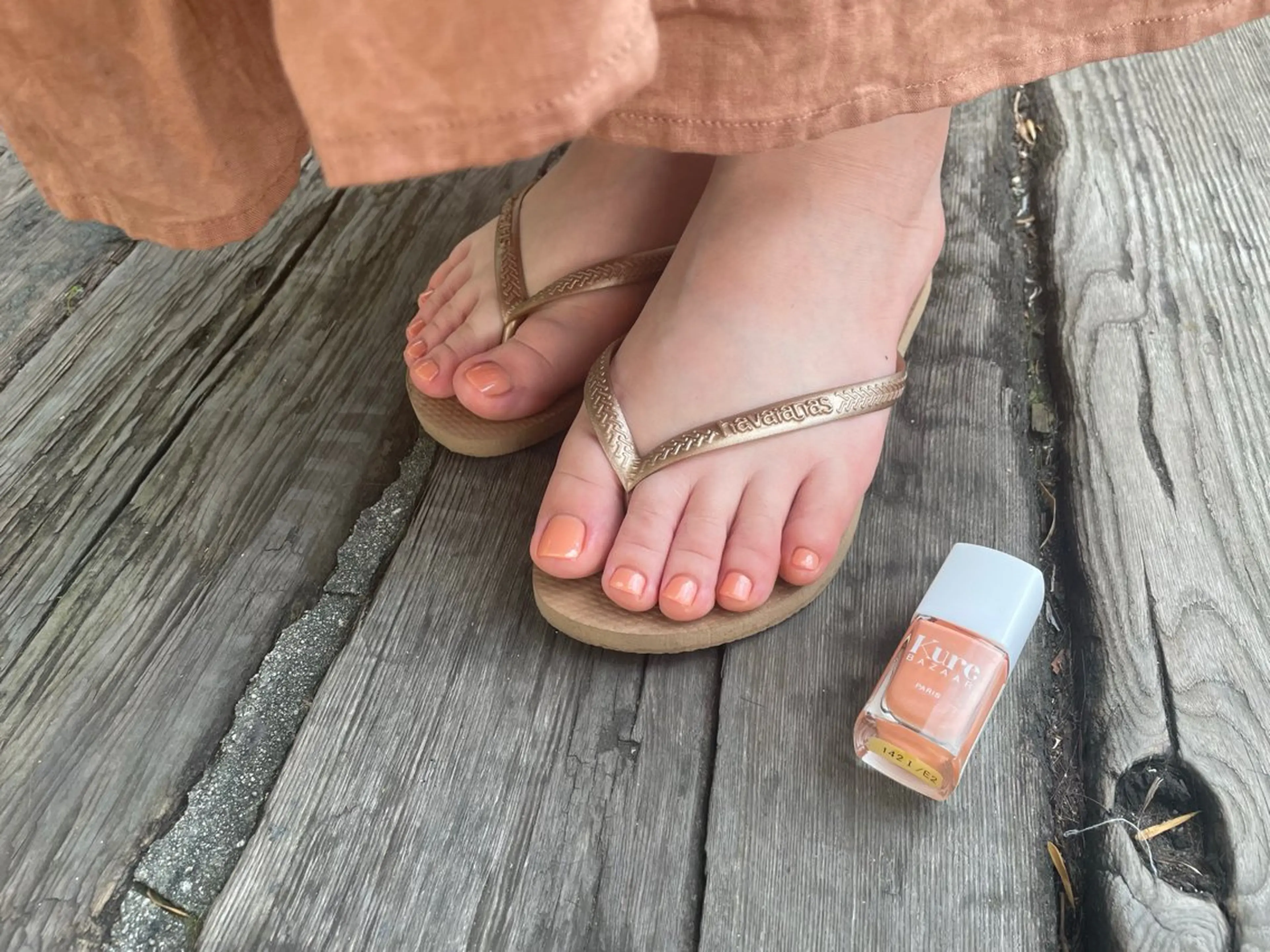 ペディキュア🦶ワンカラー付きの写真