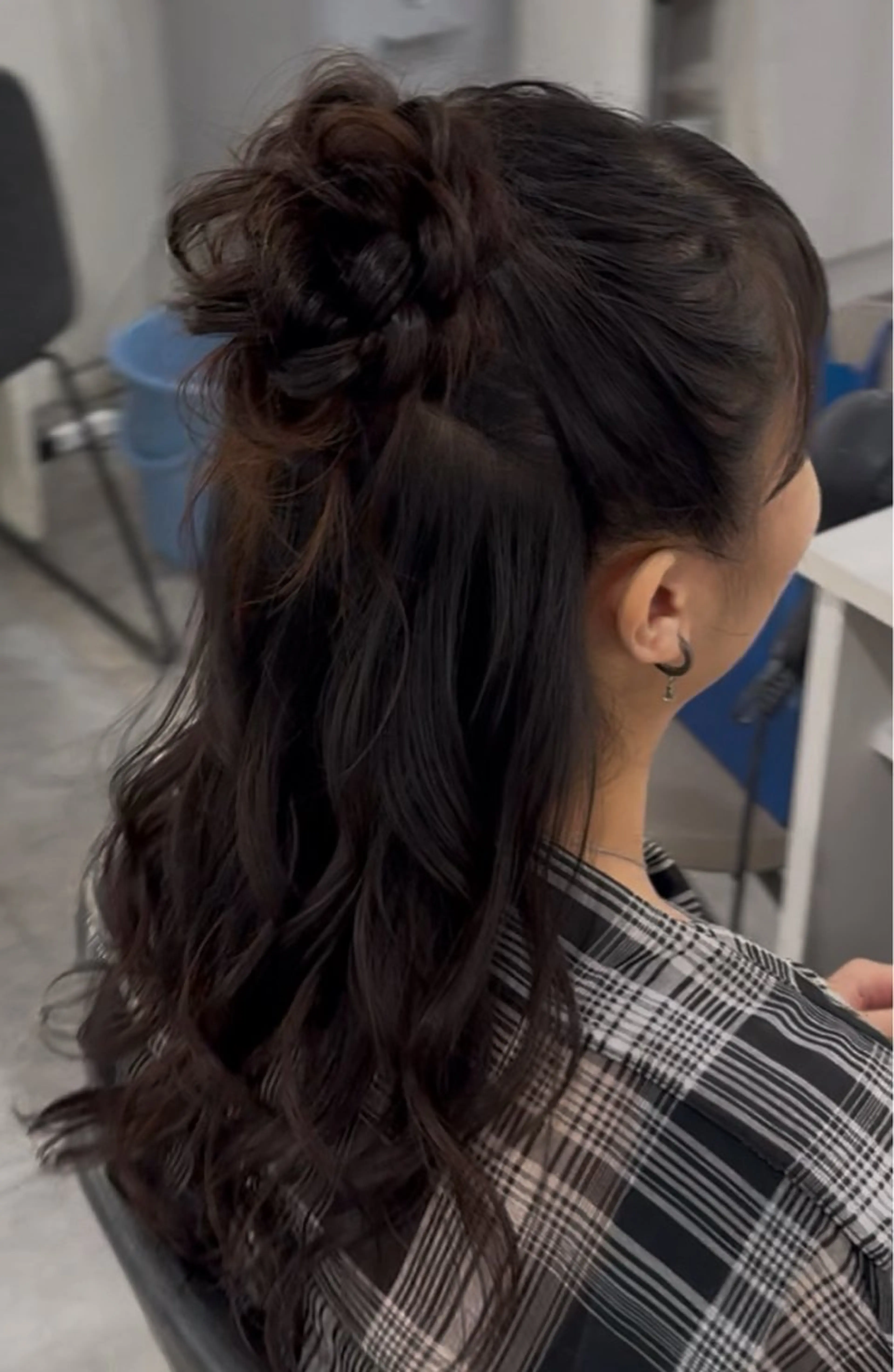 ロング 小川 芹菜のヘアスタイル