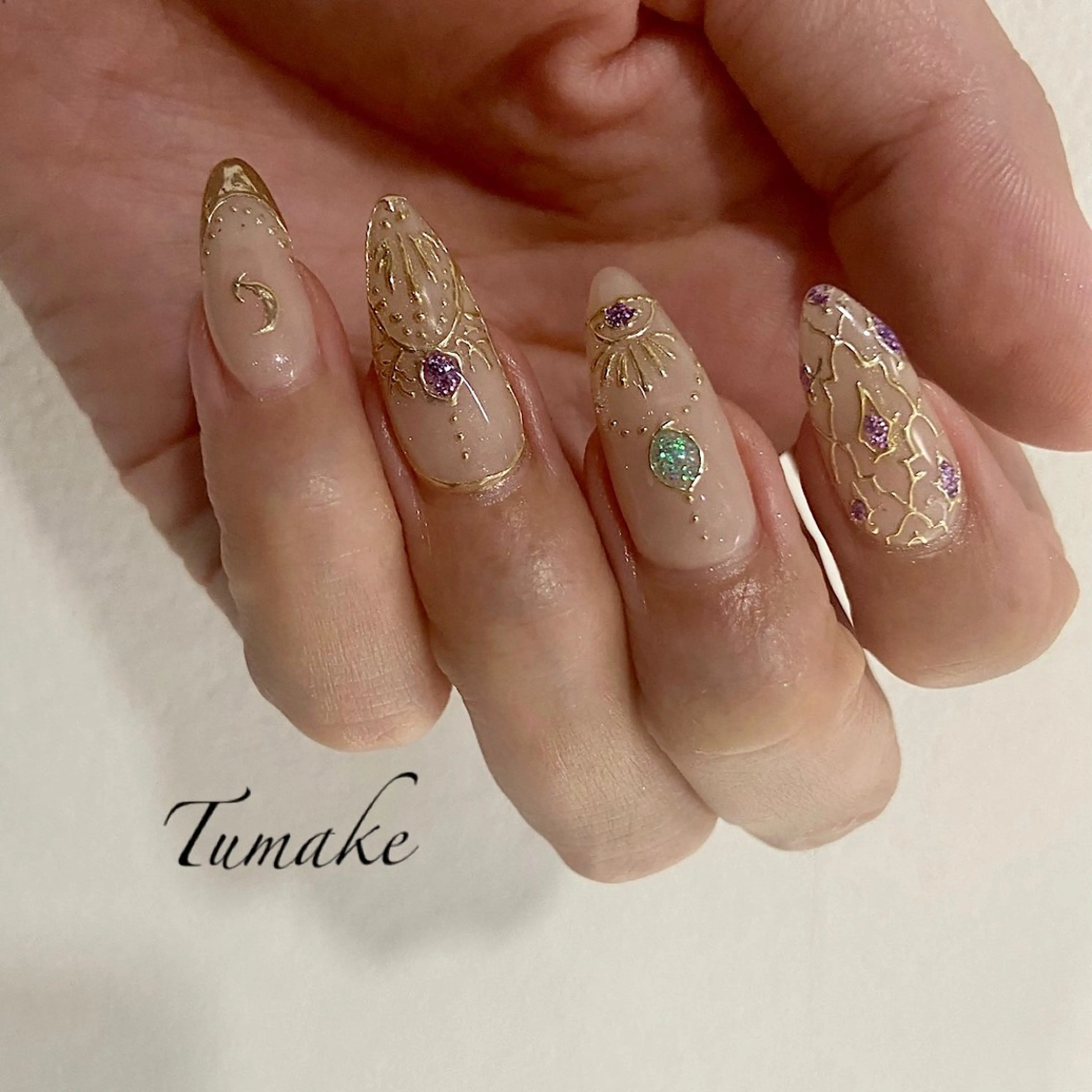 ネイル ハンドネイル Tumake✴︎ Miyuのネイルデザイン