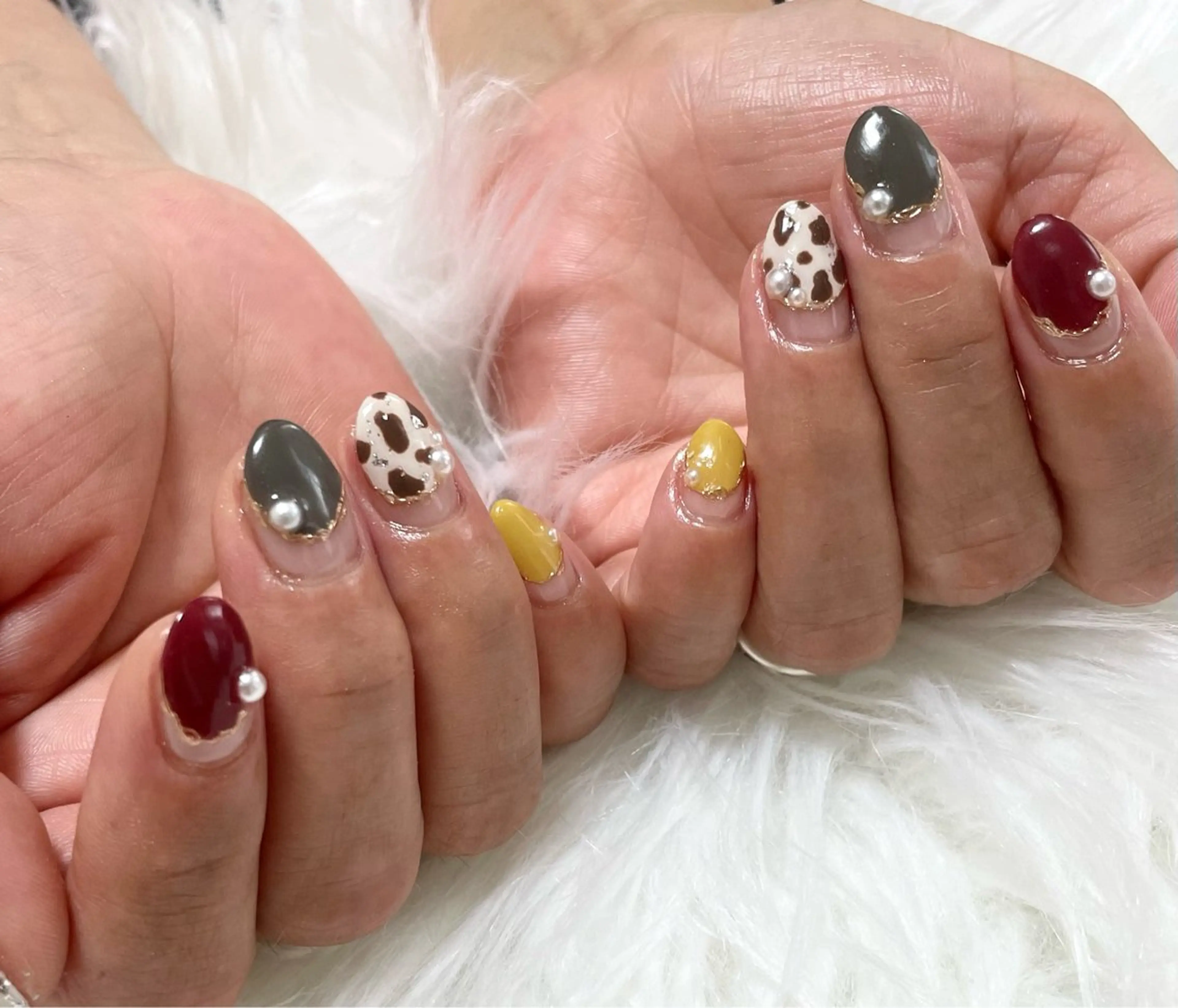 ネイル ハンドネイル nail salon HIRUKANAのネイルデザイン