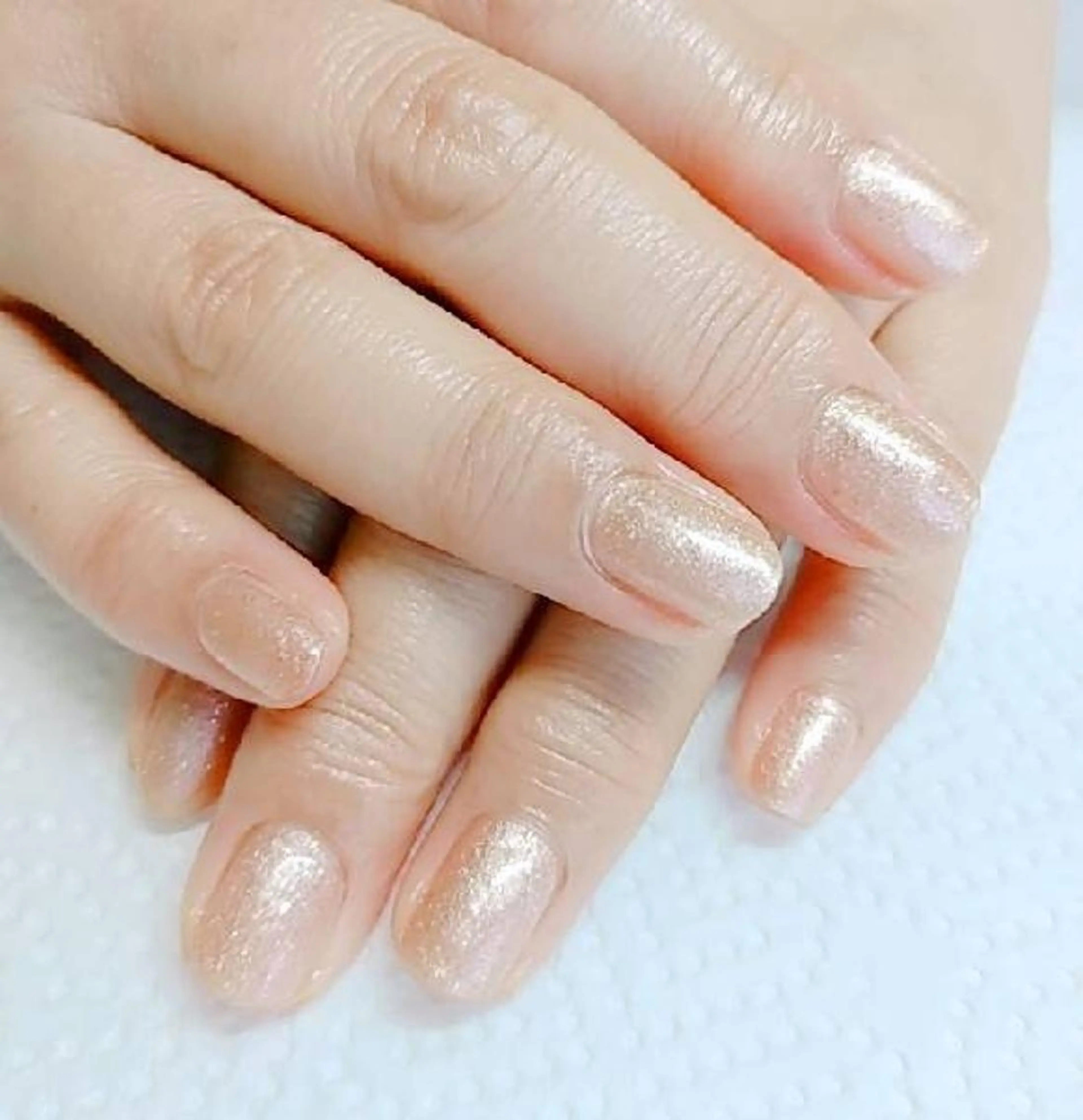 ネイル ラメ(グリッター) プライベートサロン Rosy Lilyのネイルデザイン