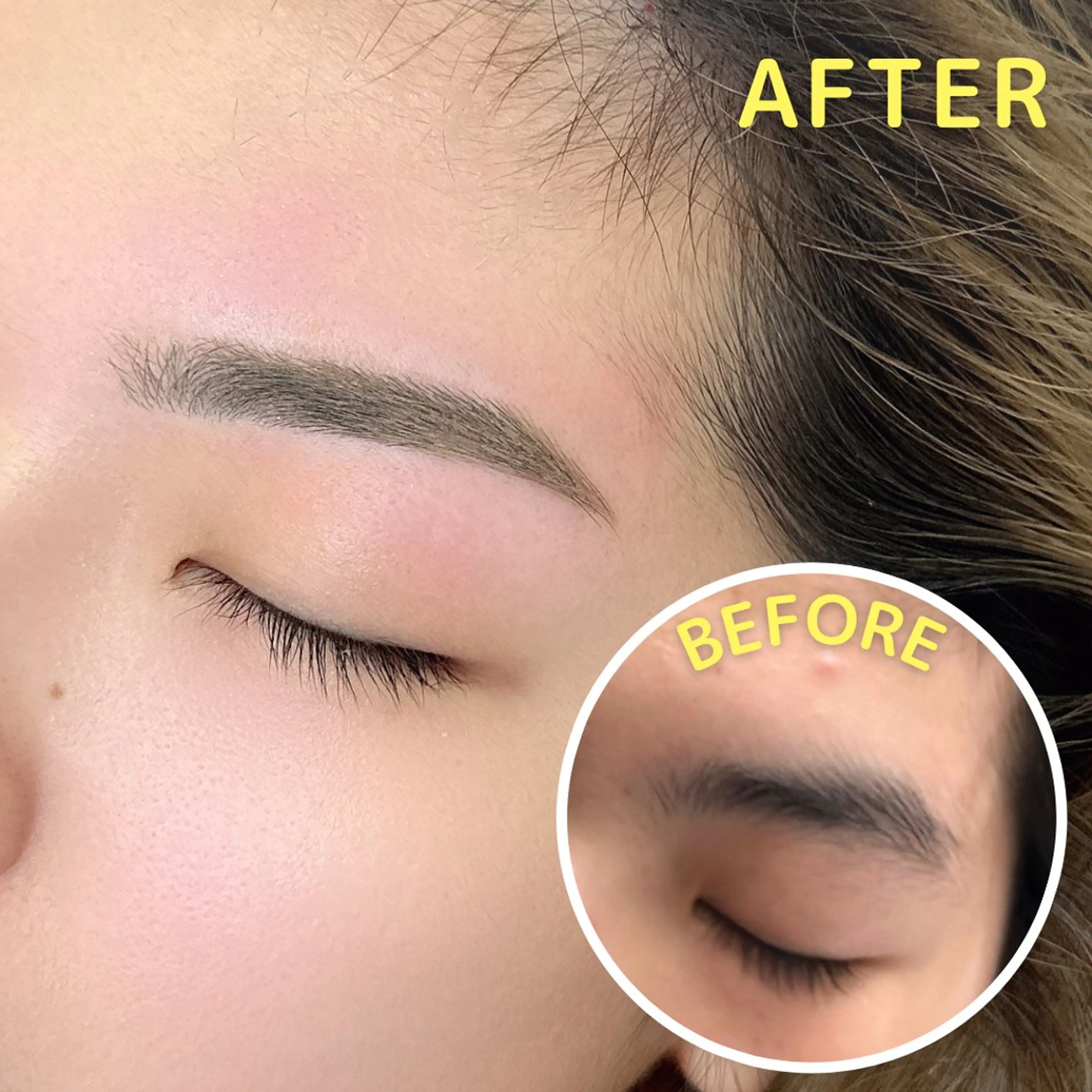 アイブロウ HAIR&MAKE POSH 日暮里のネイルデザイン