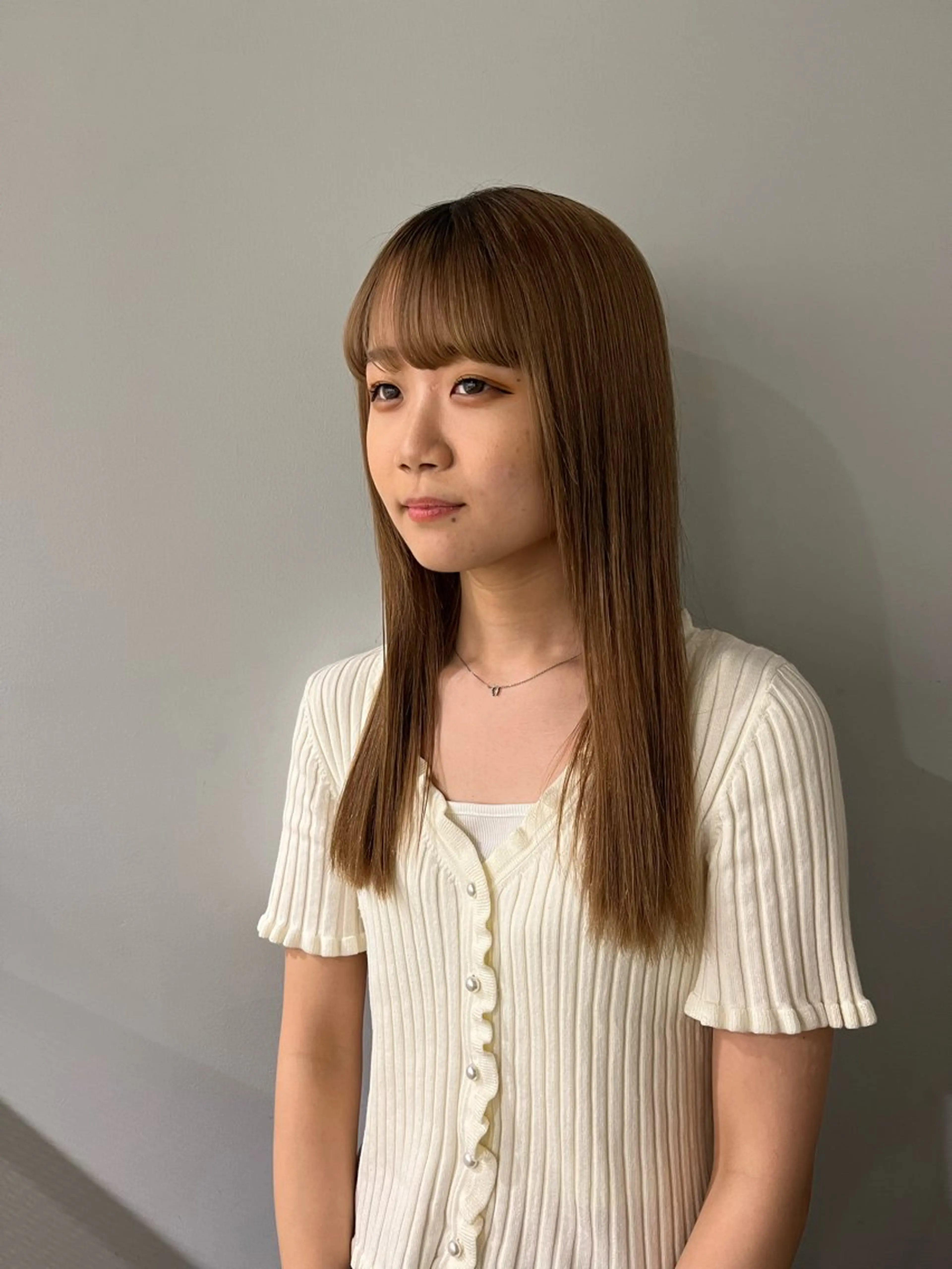 ロング FILMS所属・-みつま はるな-のヘアスタイル