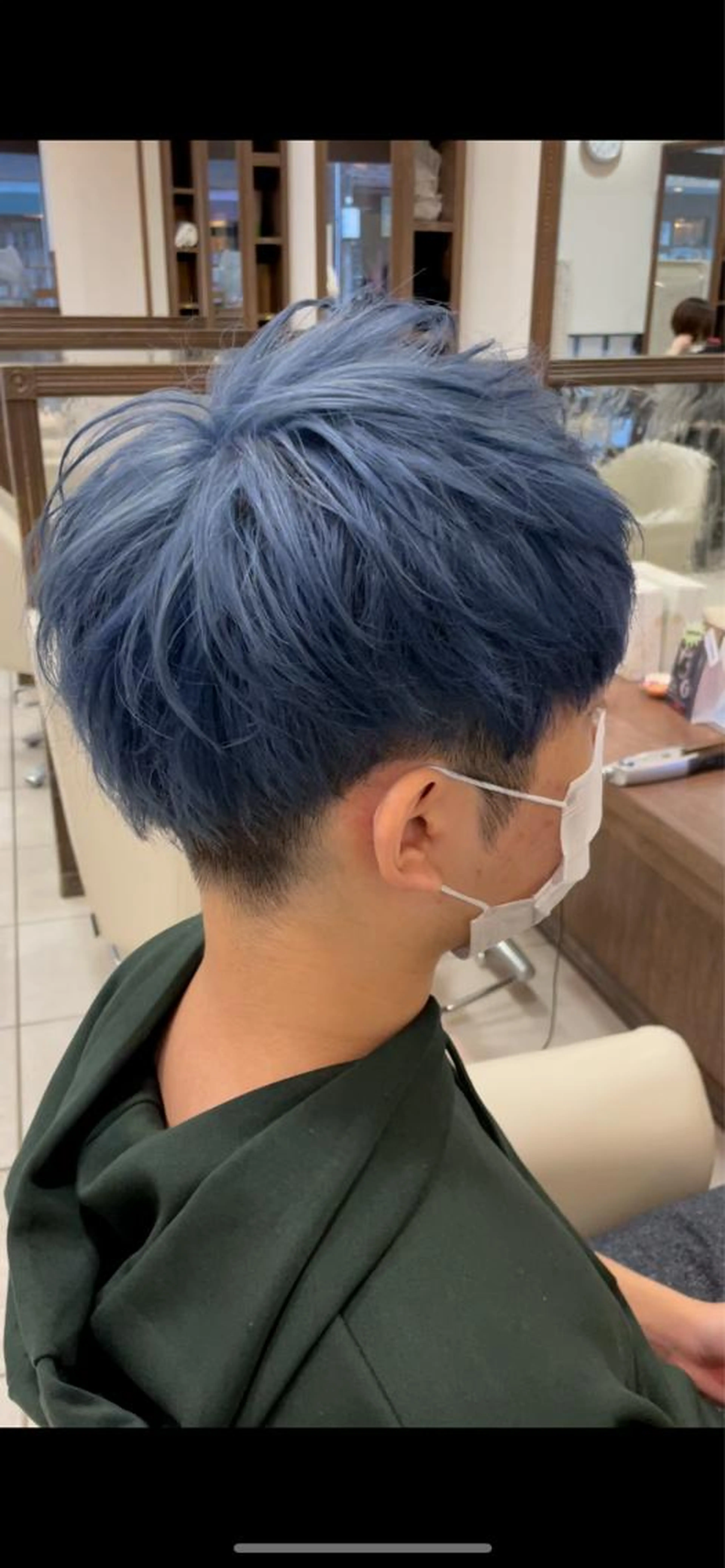 （再来クーポン）ブリーチ/オンカラー/カット　施術目安2h30​〜​の写真