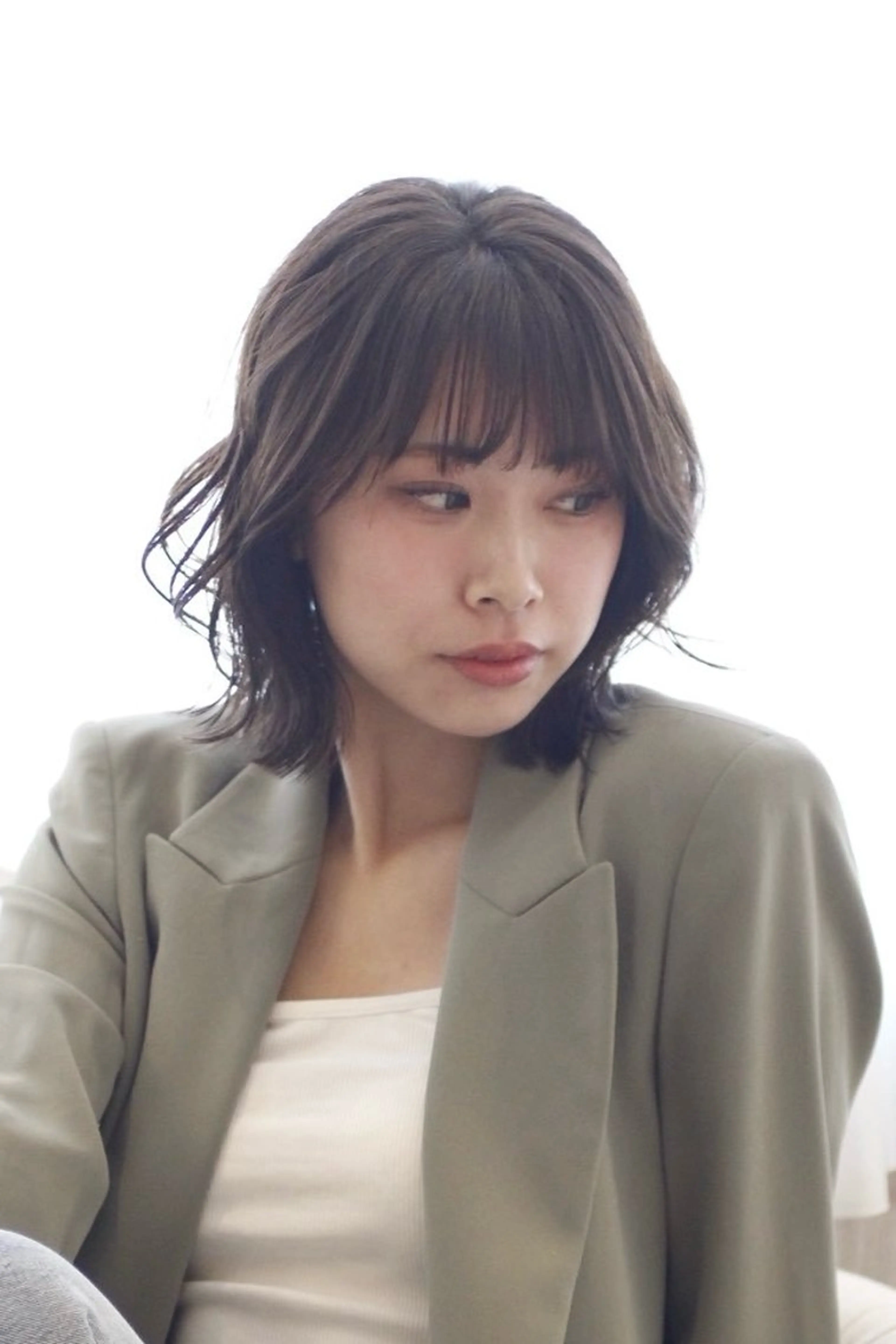 ショート ボブ 顔周りカット レイヤーカット WILLOW京橋 小玉泰基のヘアスタイル