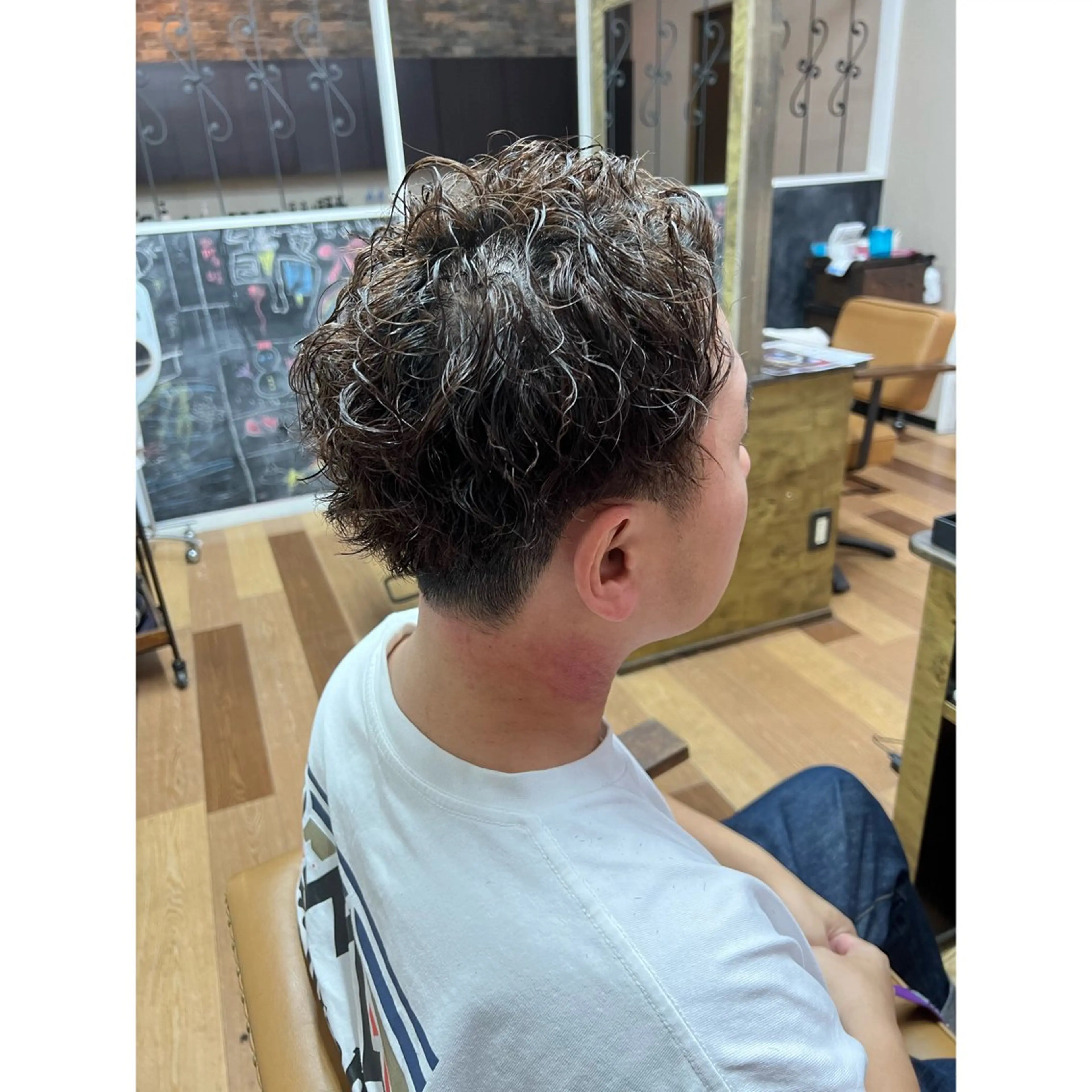 パーマ 石本 静紅のヘアスタイル