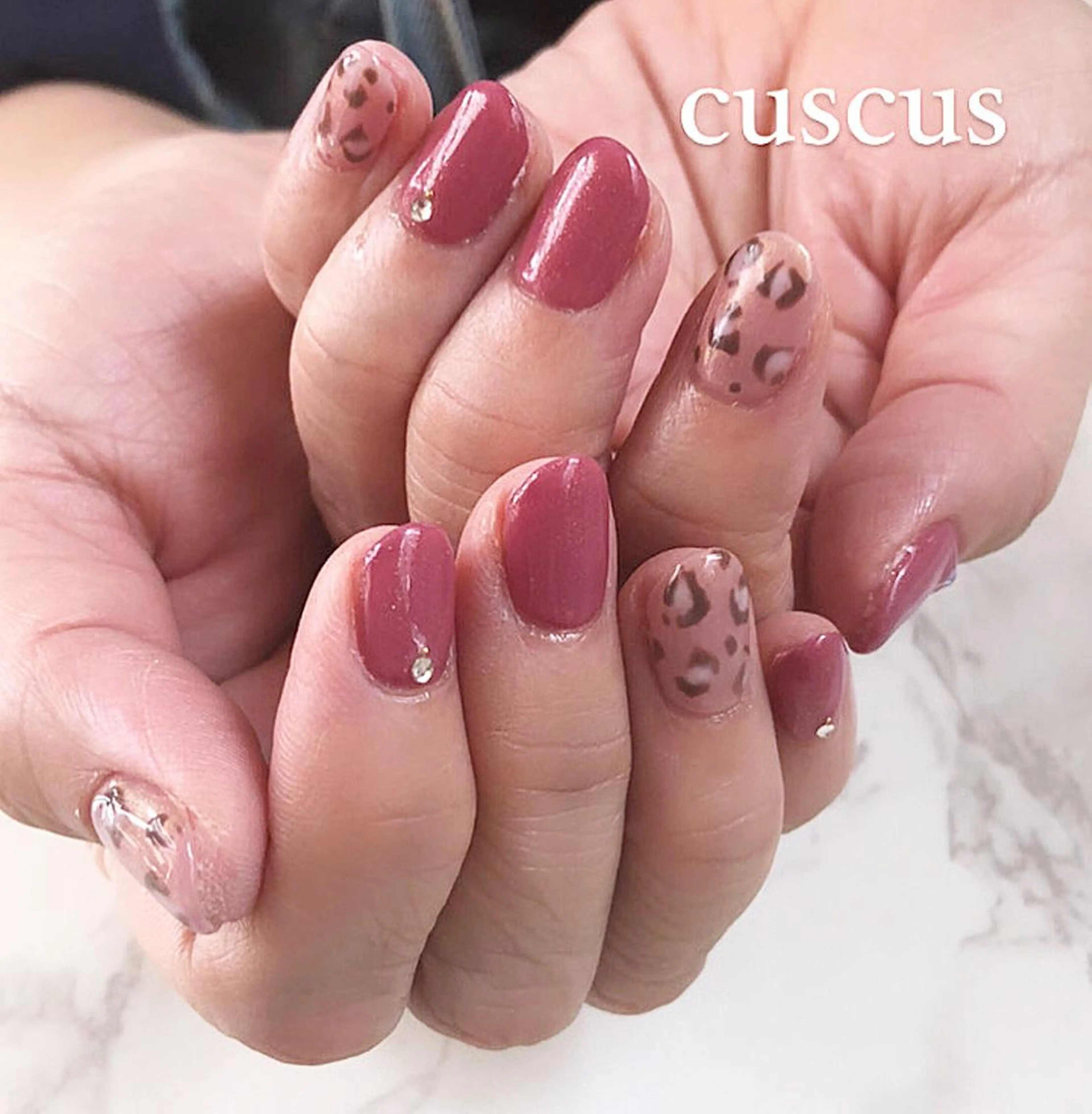 ネイル ハンドネイル ＣＵＳＣＵＳ …ｔ.akiのネイルデザイン