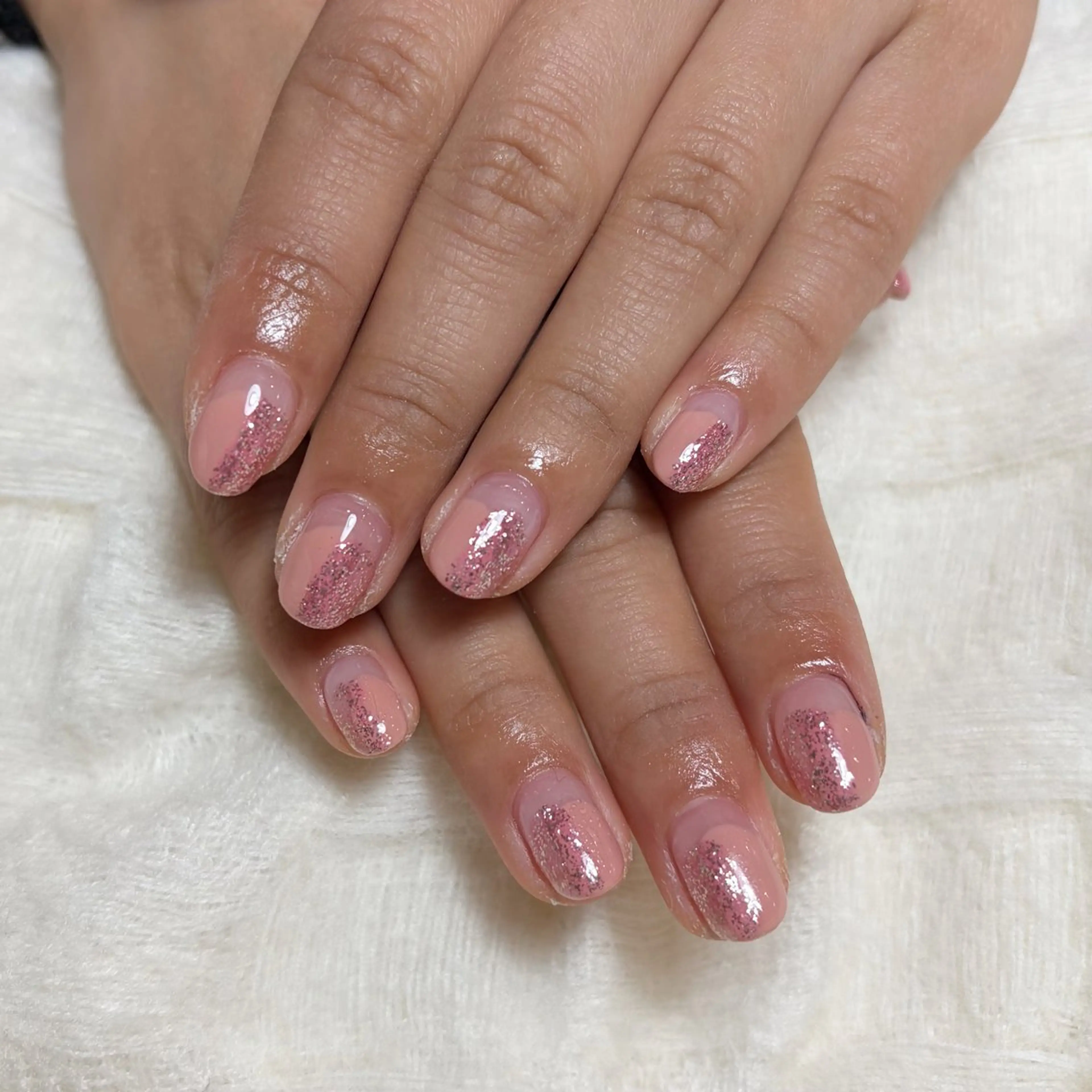 塗りかけネイル【オフ込】の写真