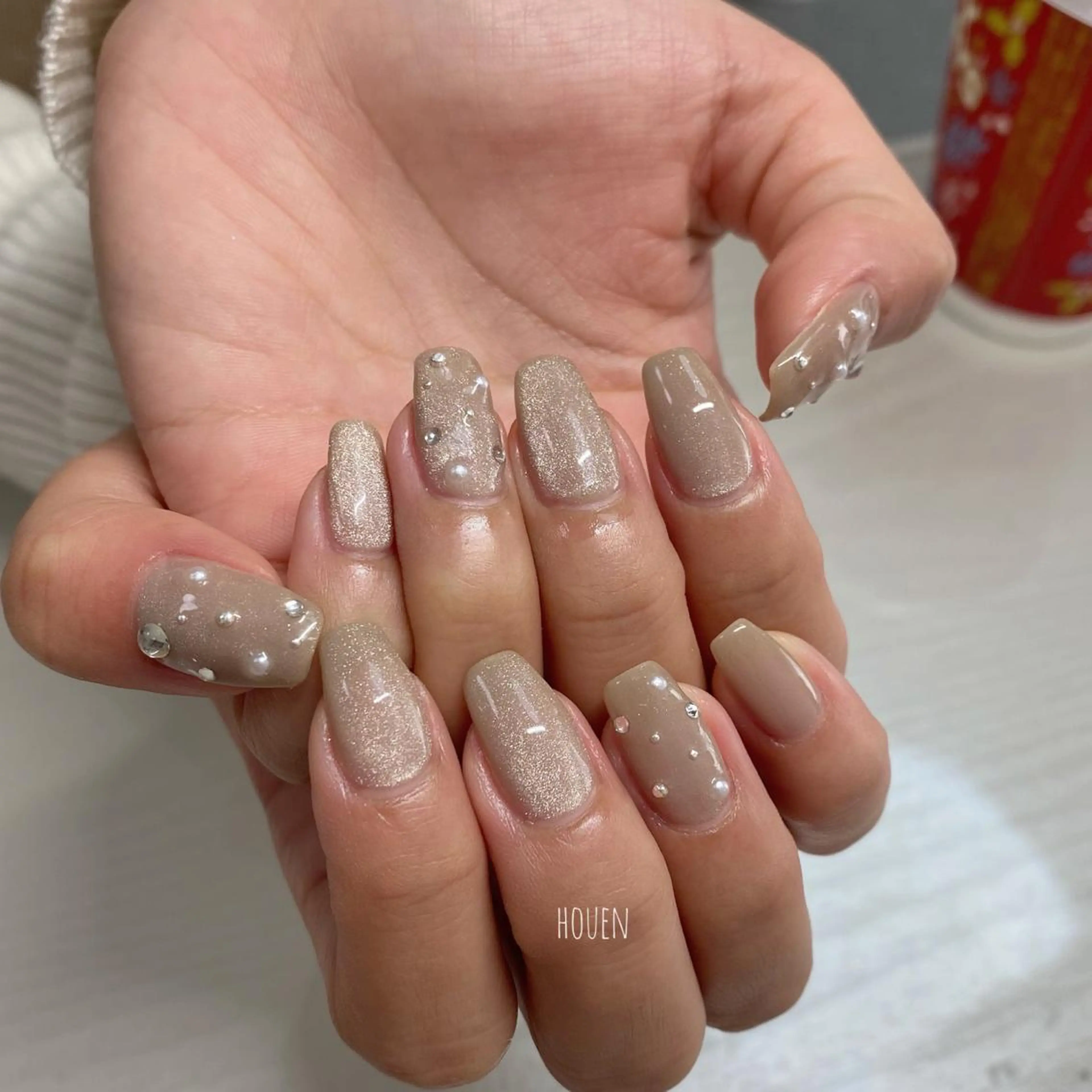 ネイル マグネットネイル I pinknail 韓国風·持ち込み専門のネイルデザイン