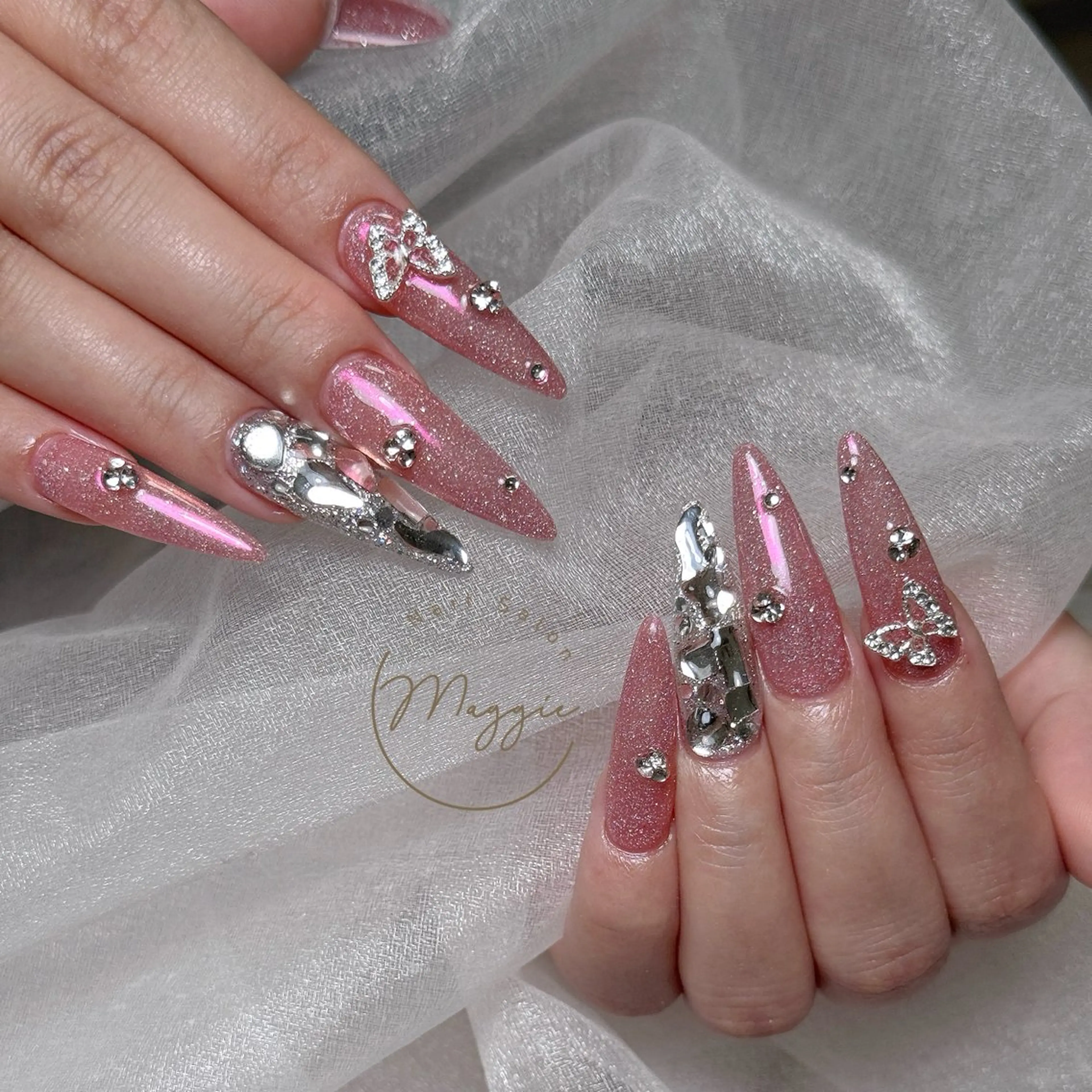 ネイル ハンドネイル Maggie Nail🦩のネイルデザイン