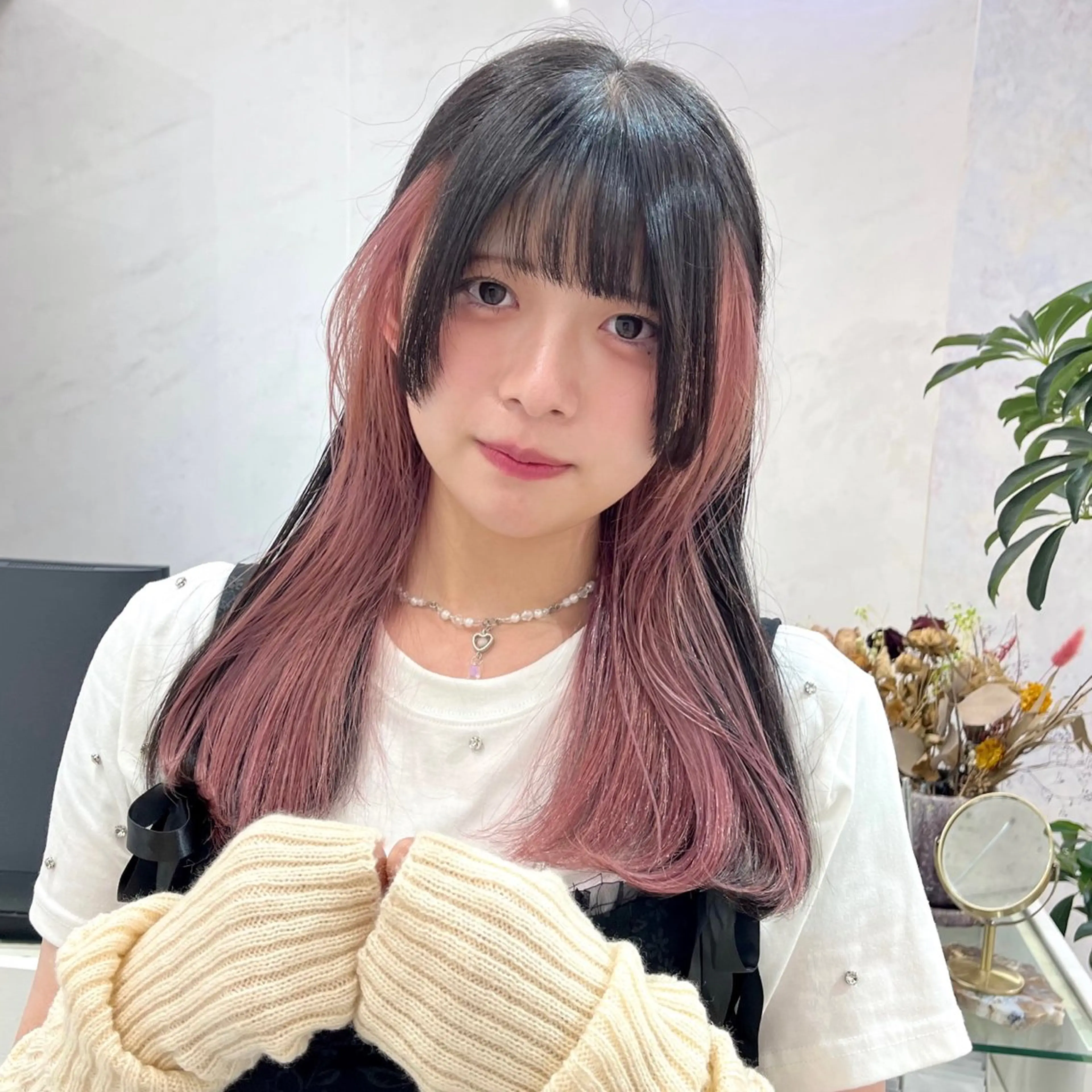 ロング カラー パーマ ヘアアレンジ メンズ キッズ ヘアカラー トリートメント 💖オタク美容師 ꒰ঌ♡モモ♡໒꒱のヘアスタイル