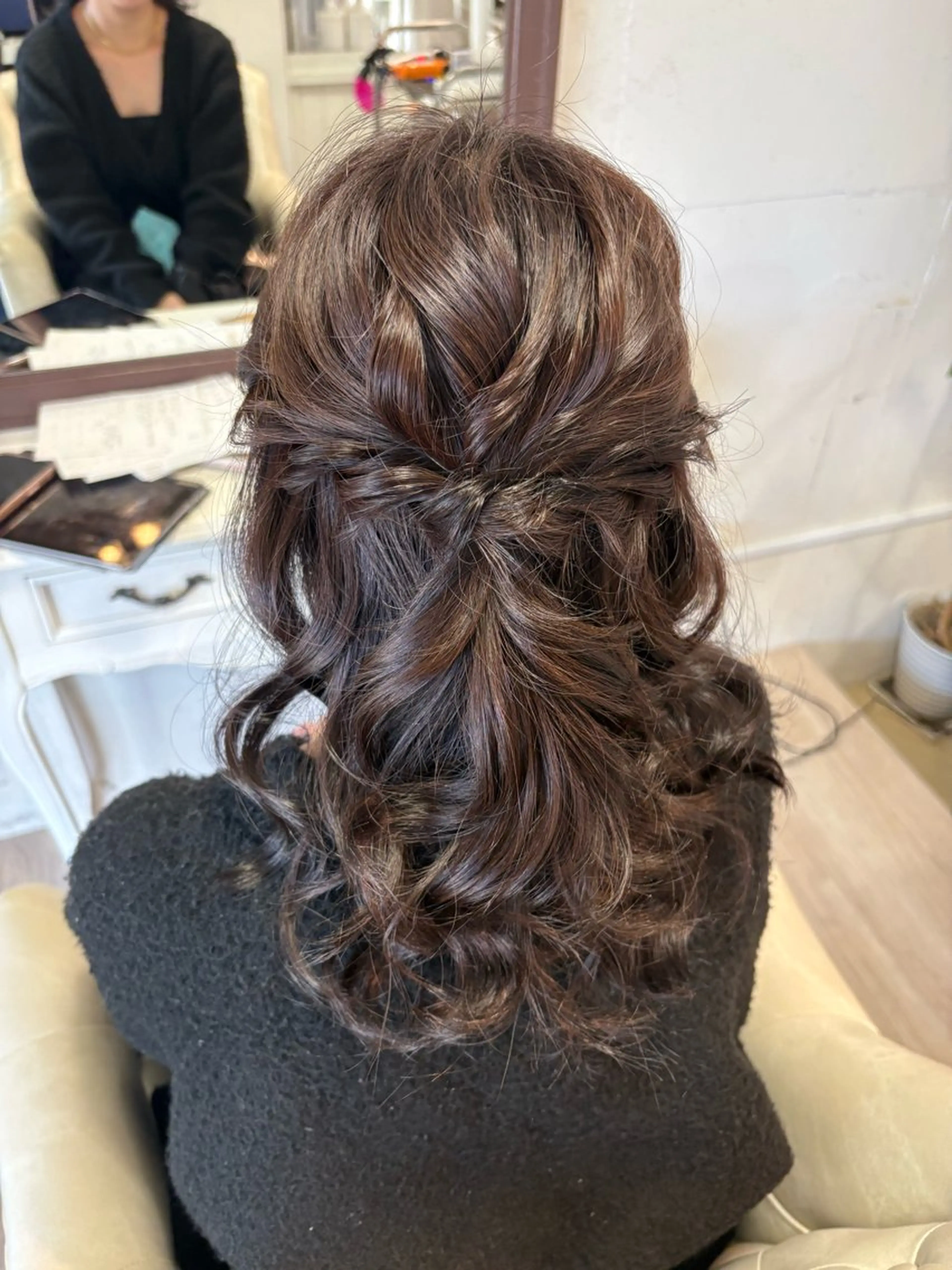 ミディアム ヘアアレンジ カット ヘッドスパ Rio /eMu☆･:*のヘアスタイル