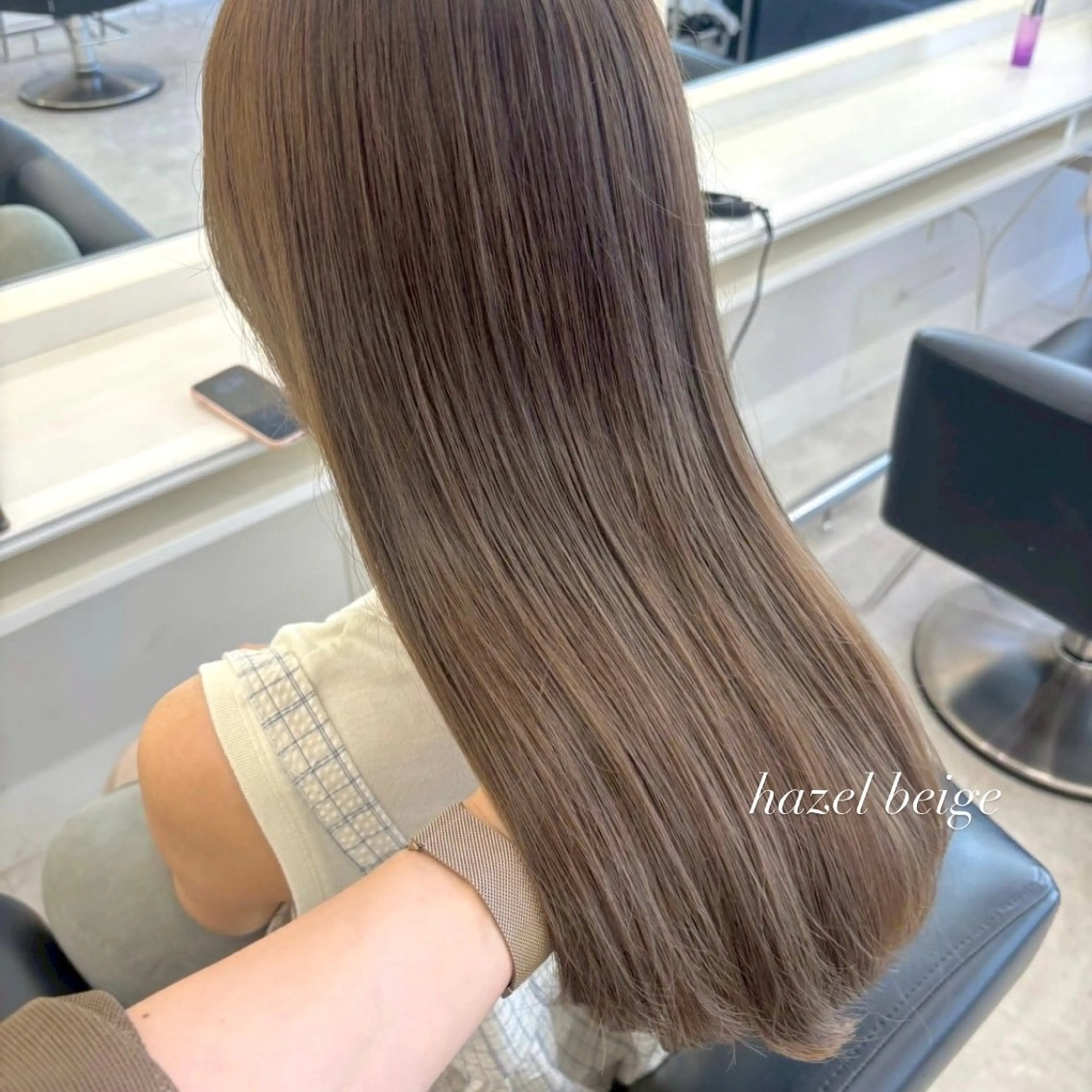 ロング ヘアカラー Parve Mix / 根本 梨湖🫧のヘアスタイル