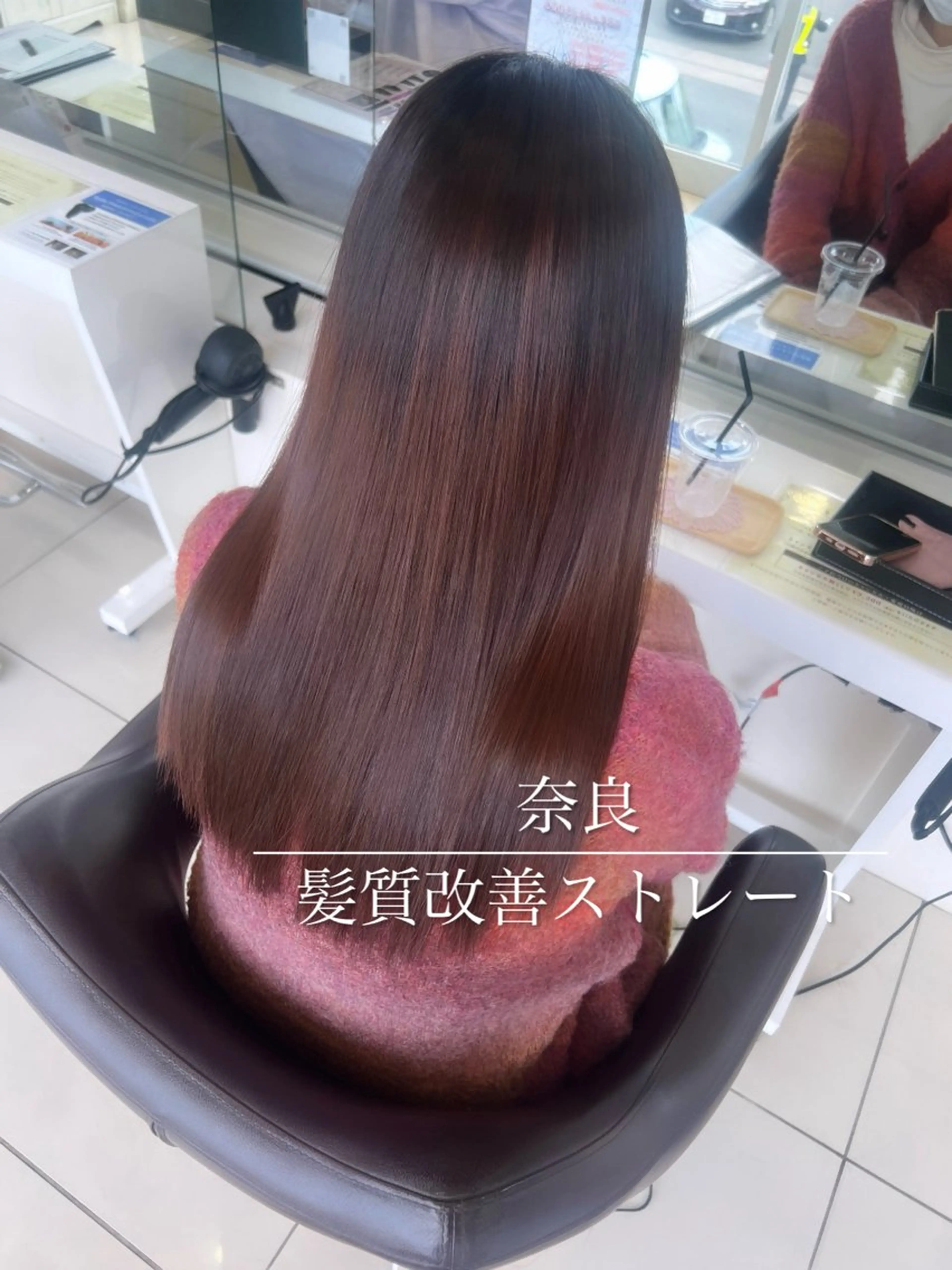 ロング パーマ カット 縮毛矯正 TELA HAIR 石岡♡ａｉｋａのヘアスタイル