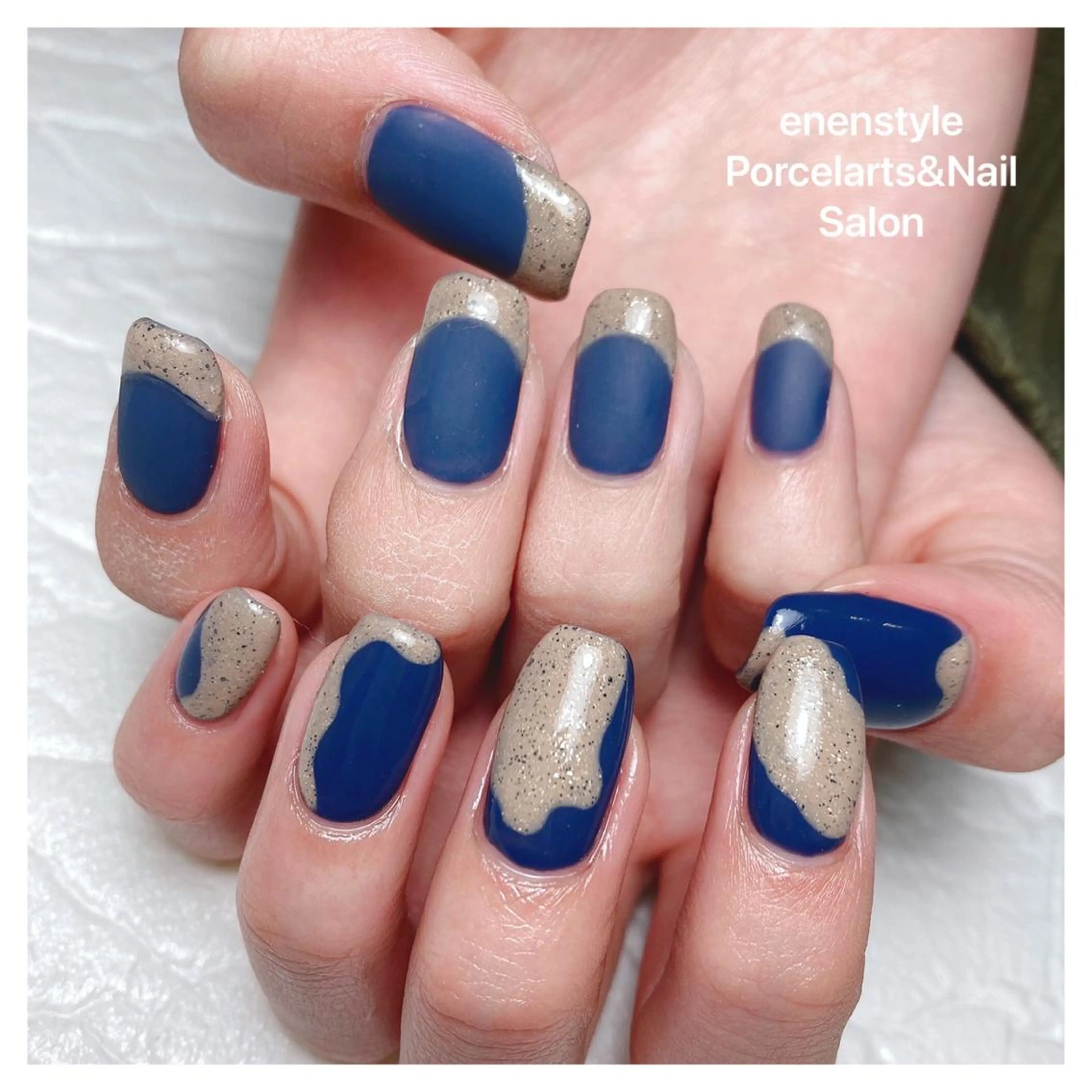 ミディアム ネイル 👑enen style👑のネイルデザイン