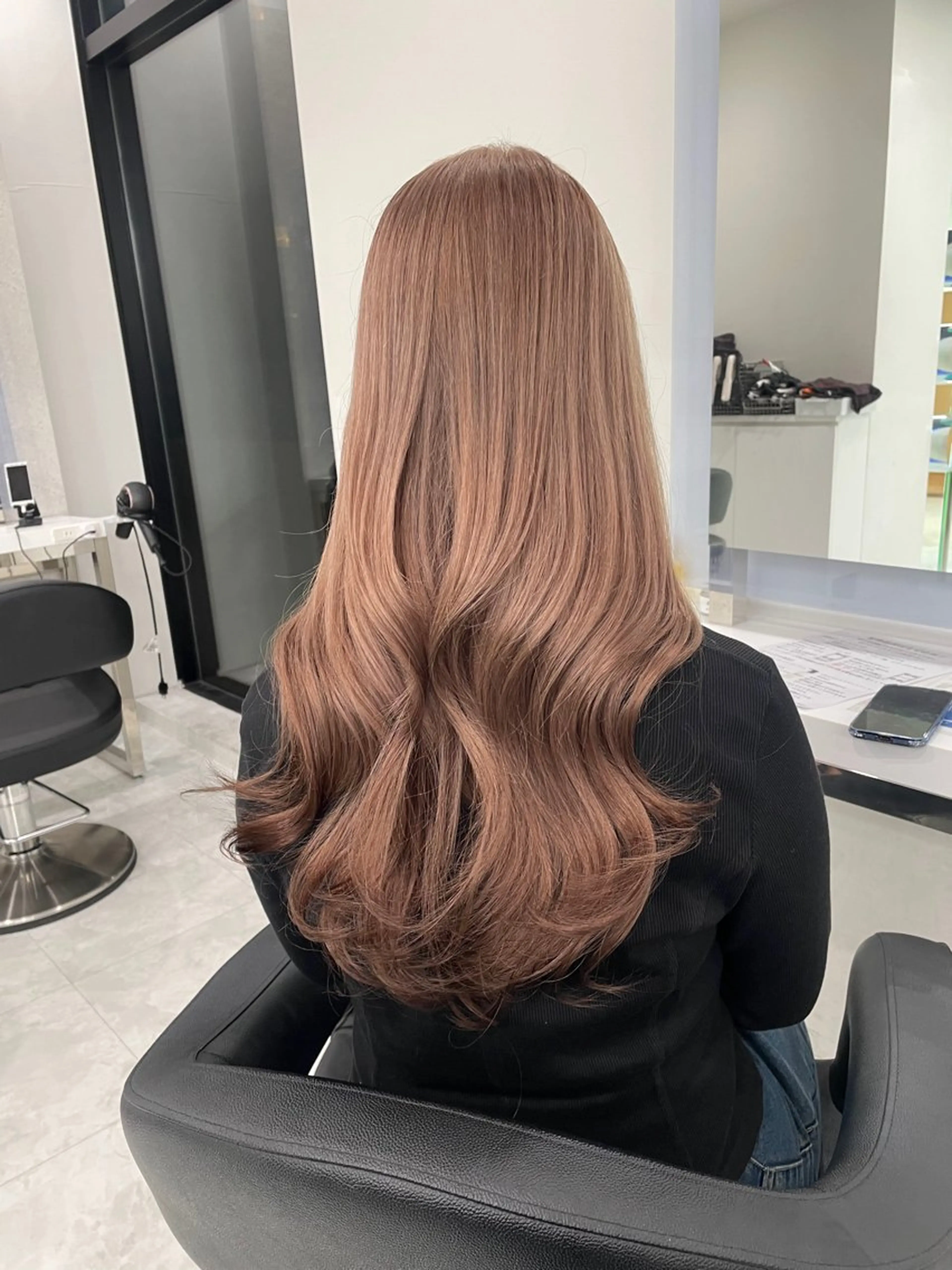ロング カラー ヘアアレンジ 💜RIO/韓国風 寒色・暖色カラー💜のヘアスタイル