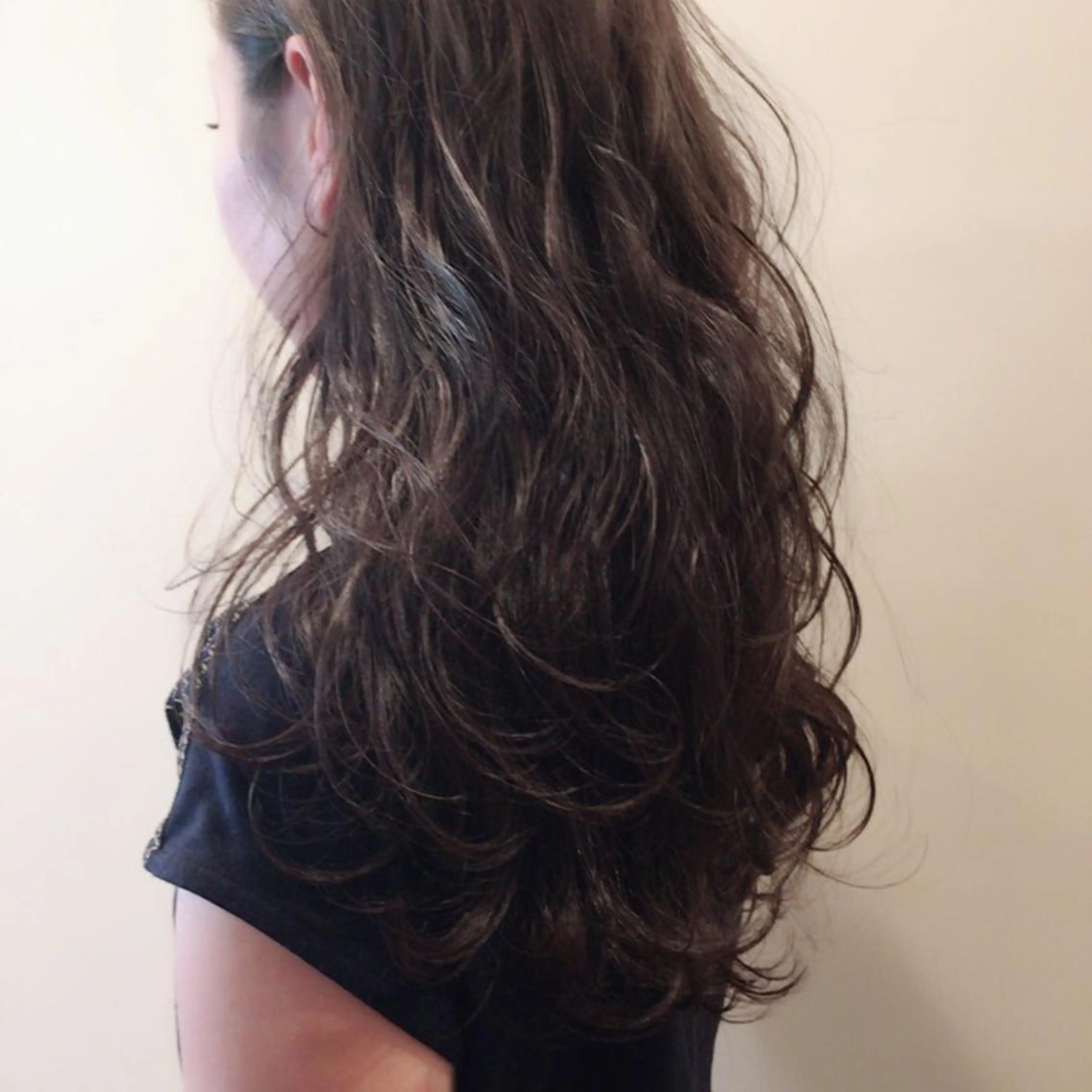 ロング パーマ カット パーマ トリートメント ヘアセット 中村 優太のヘアスタイル