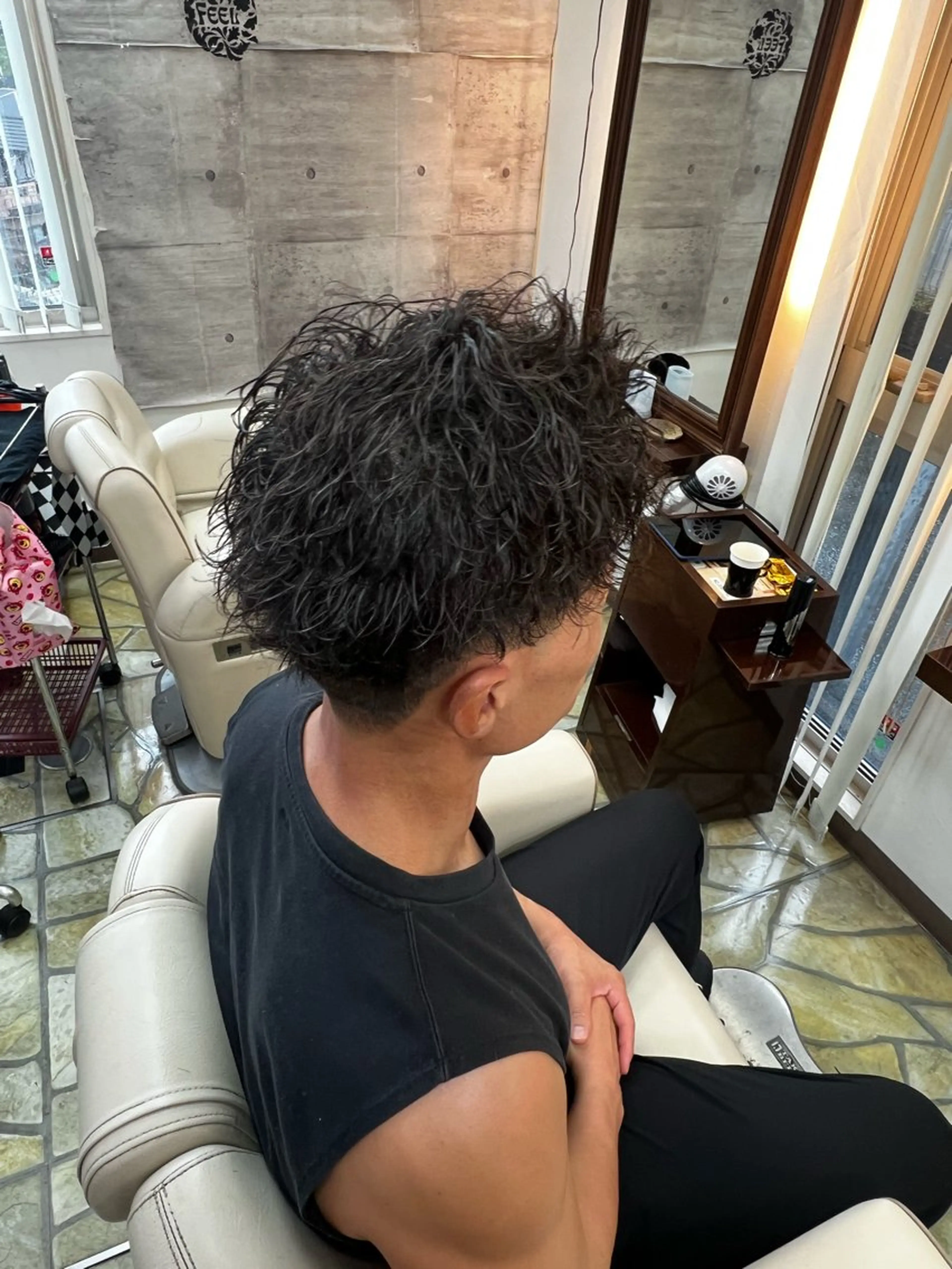 パーマ メンズ Shouki .222のヘアスタイル