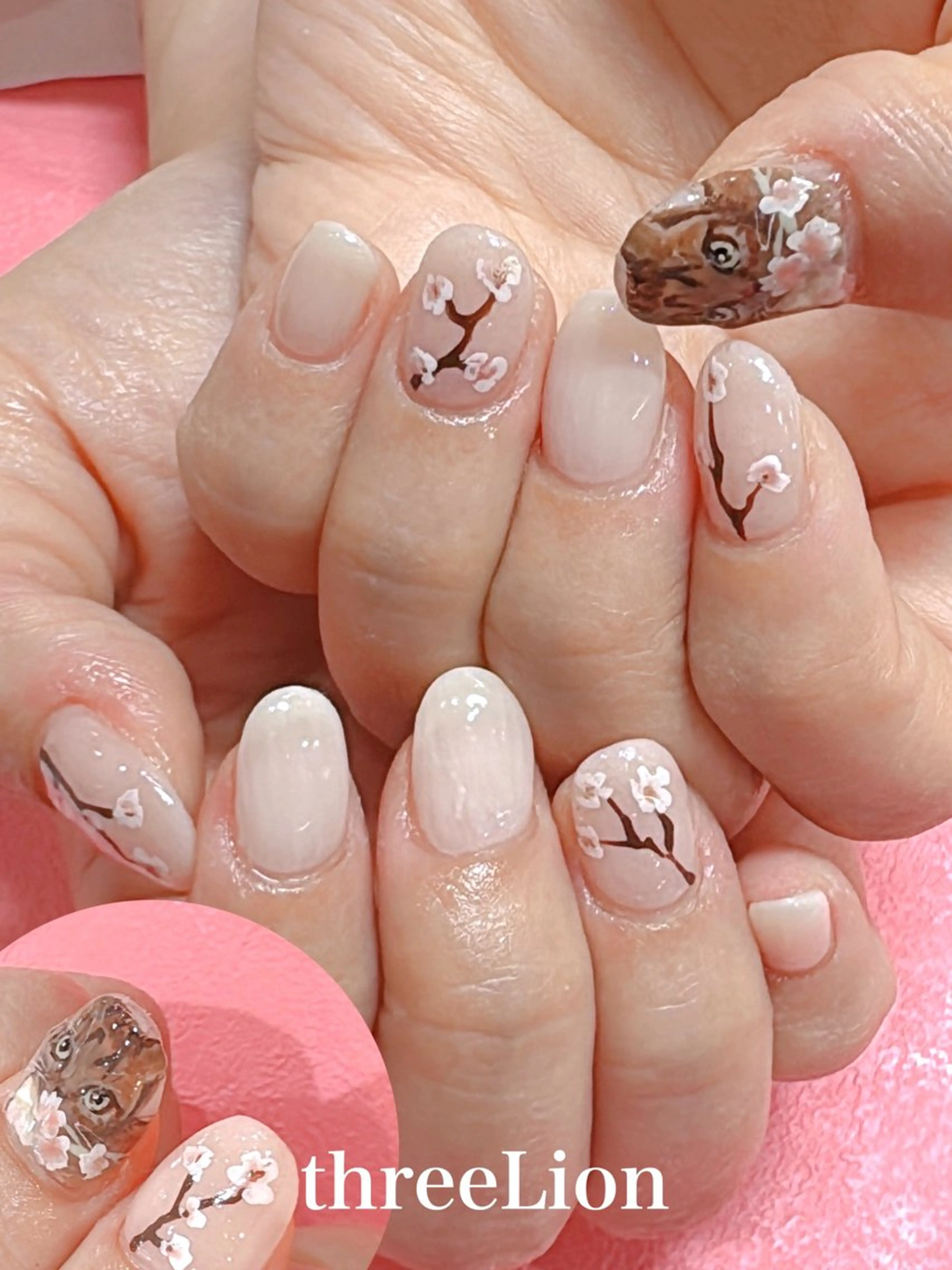ネイル アートネイル ハンドネイル threeLion　ネイル&アイラッシュサロン所属・threeLion ネイル&アイラッシュのネイルデザイン