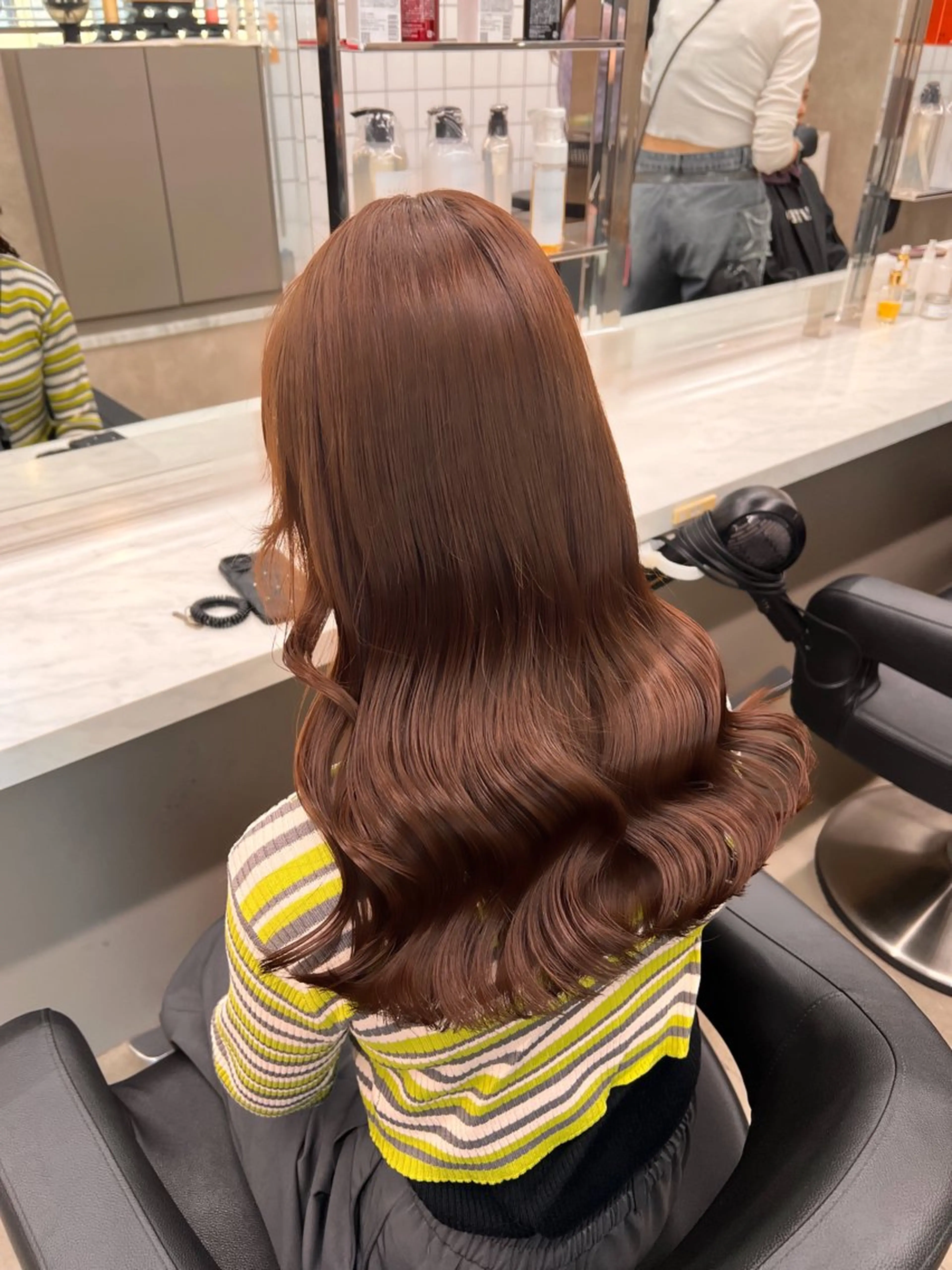 ミディアム 💖札幌カラー 指名No.1💖玲奈のヘアスタイル