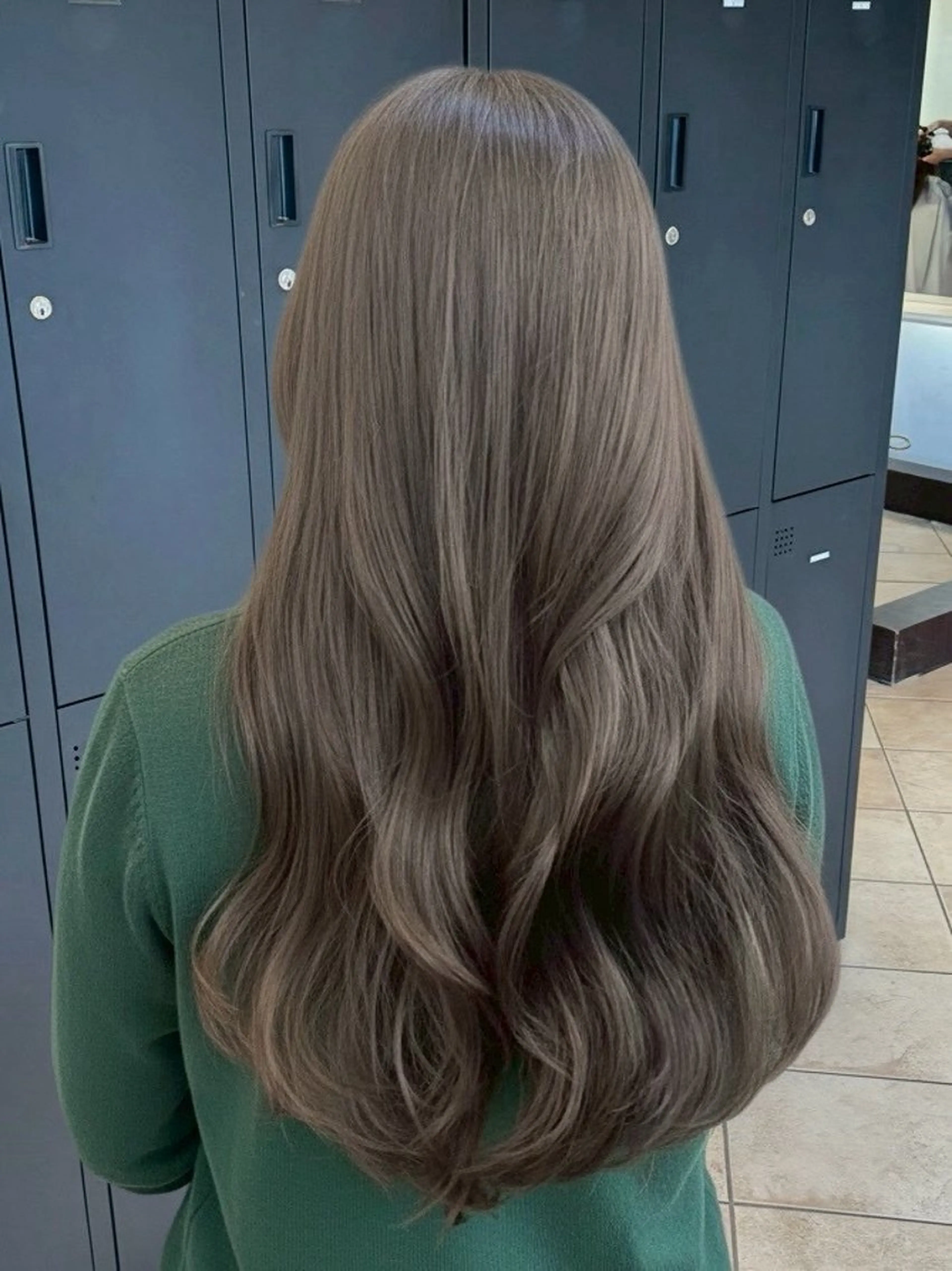 ロング カラー MOKA🌼 淵野辺デザインカラーのヘアスタイル