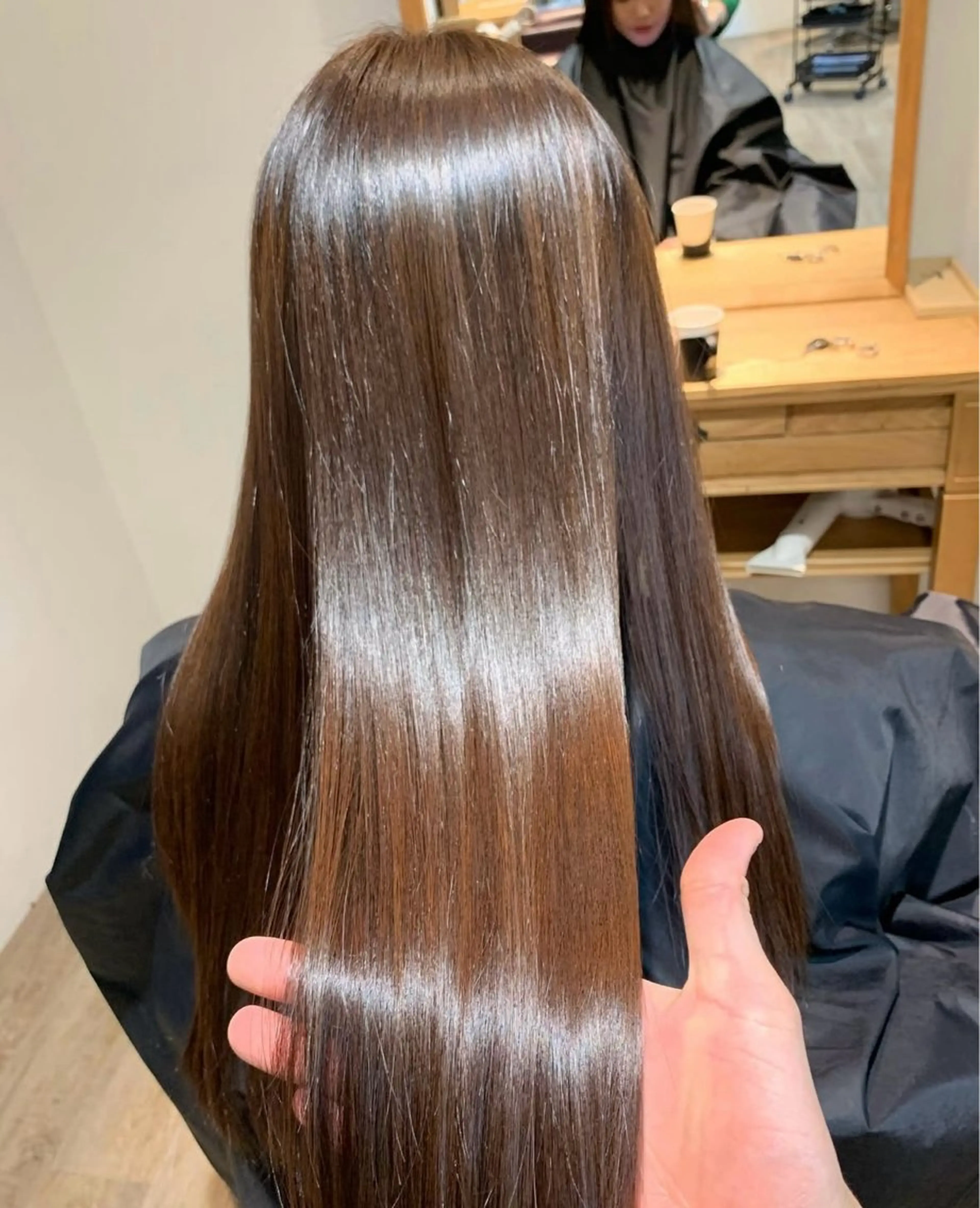 ロング カラー ヘアアレンジ 髪質改善 トリートメント 酸熱トリートメント トリートメント トップスタイリスト Shoyaのヘアスタイル