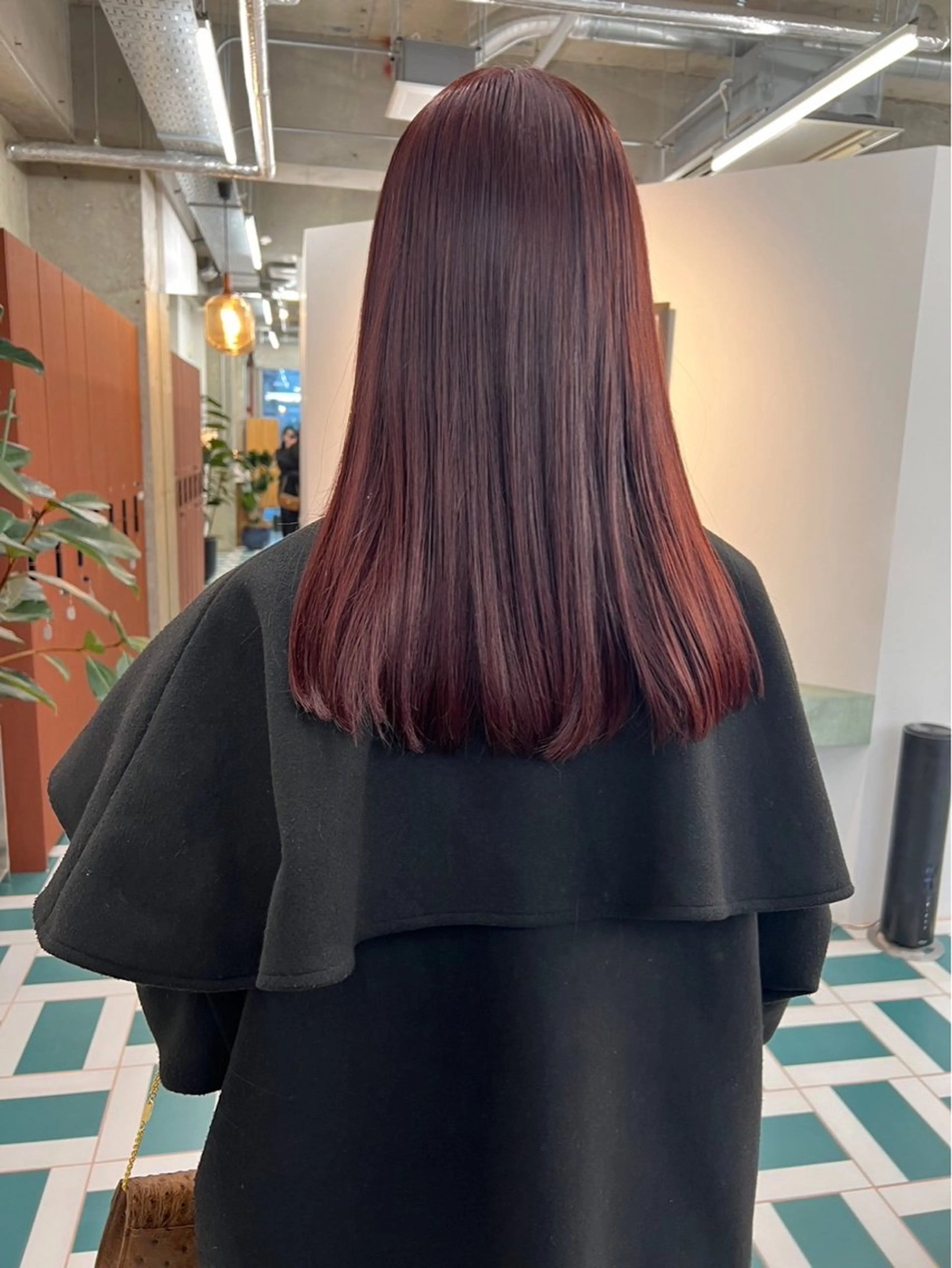 カラー ブリーチ 透明感カラー ダブルカラー ブリーチなしカラー 髪質改善 ヘアカラー トリートメント レイヤーボブ/名駅/ くびれボブ/縮毛矯正のヘアスタイル