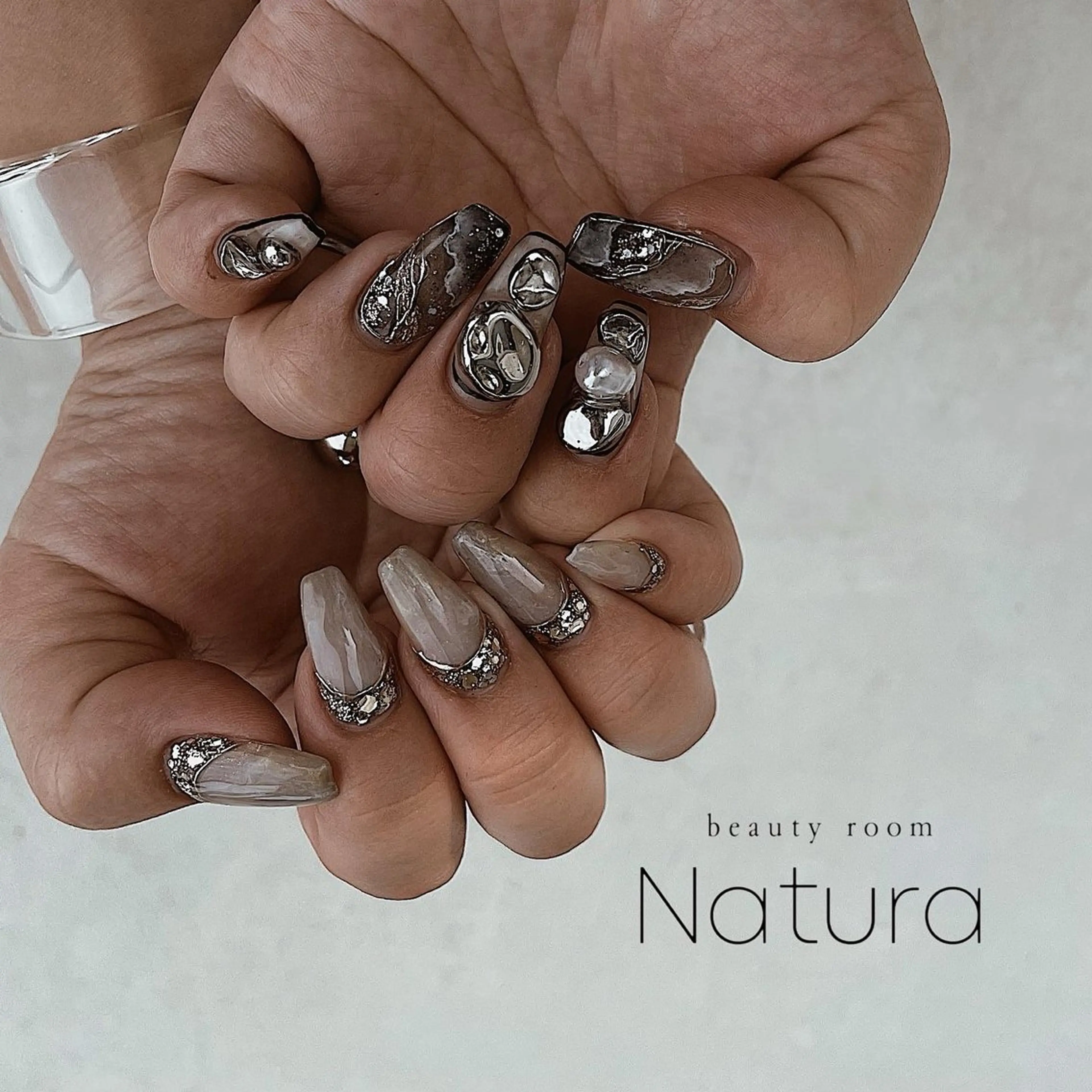 ネイル ハンドネイル beautyroom Naturaのネイルデザイン