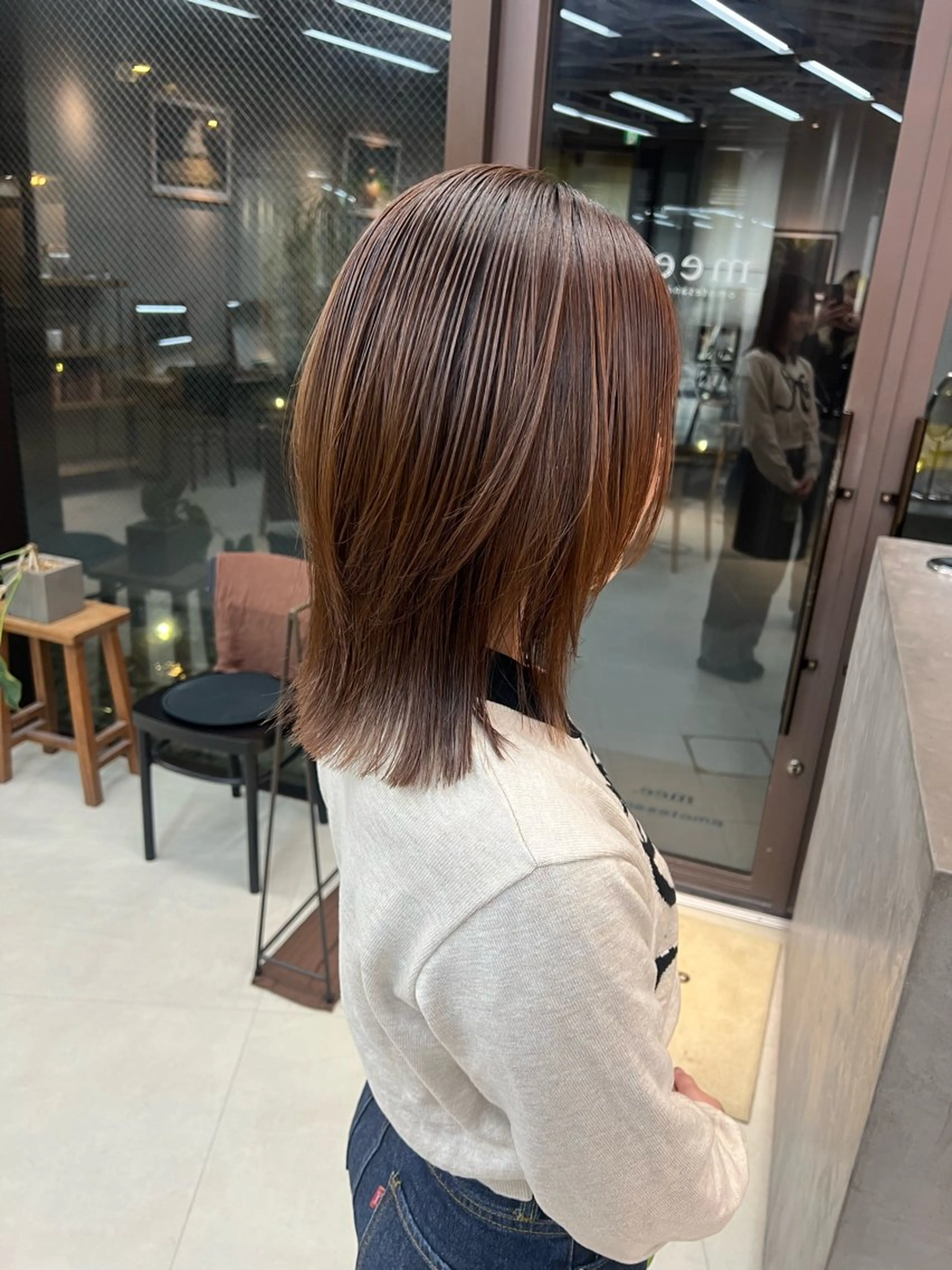 ミディアム レイヤーカット ボブ/メンズショート /あづき⭐️のヘアスタイル