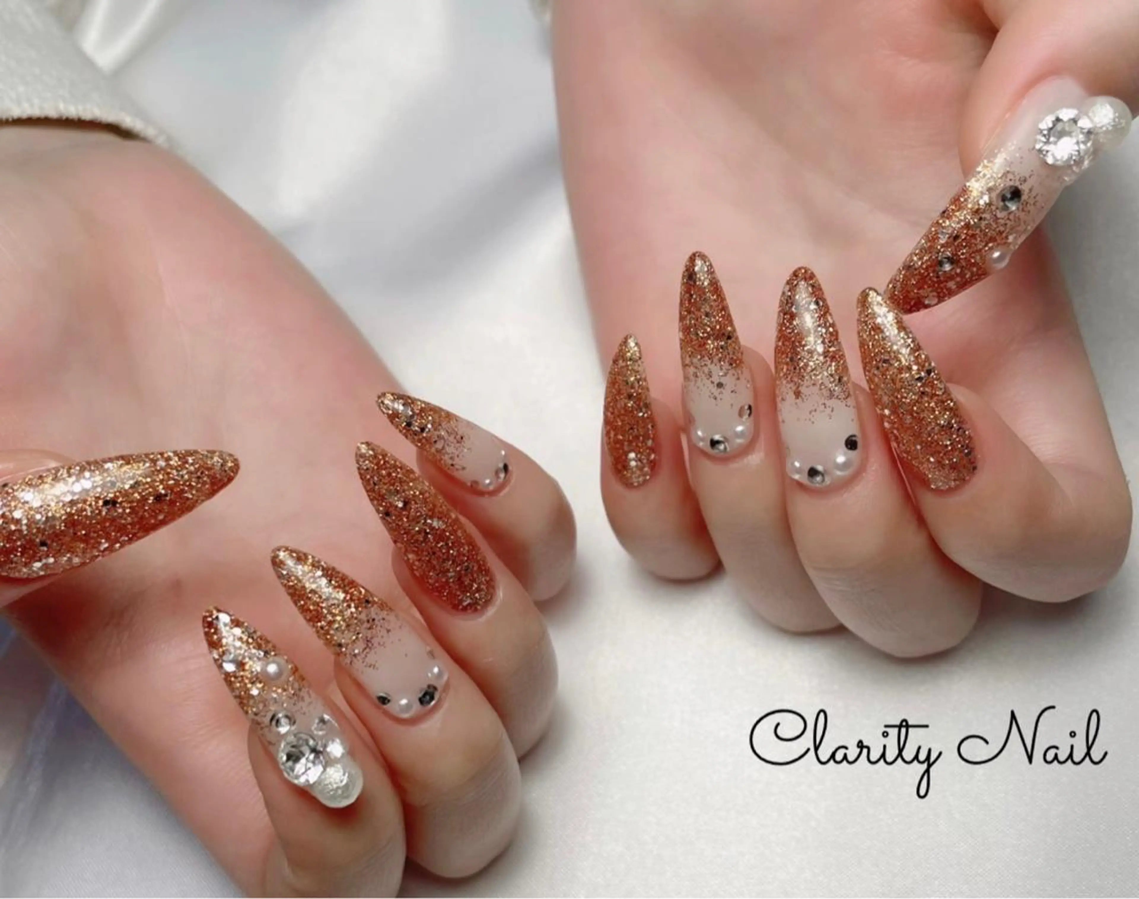 ネイル アートネイル 持ち込み ハンドネイル Clarity Nailのネイルデザイン