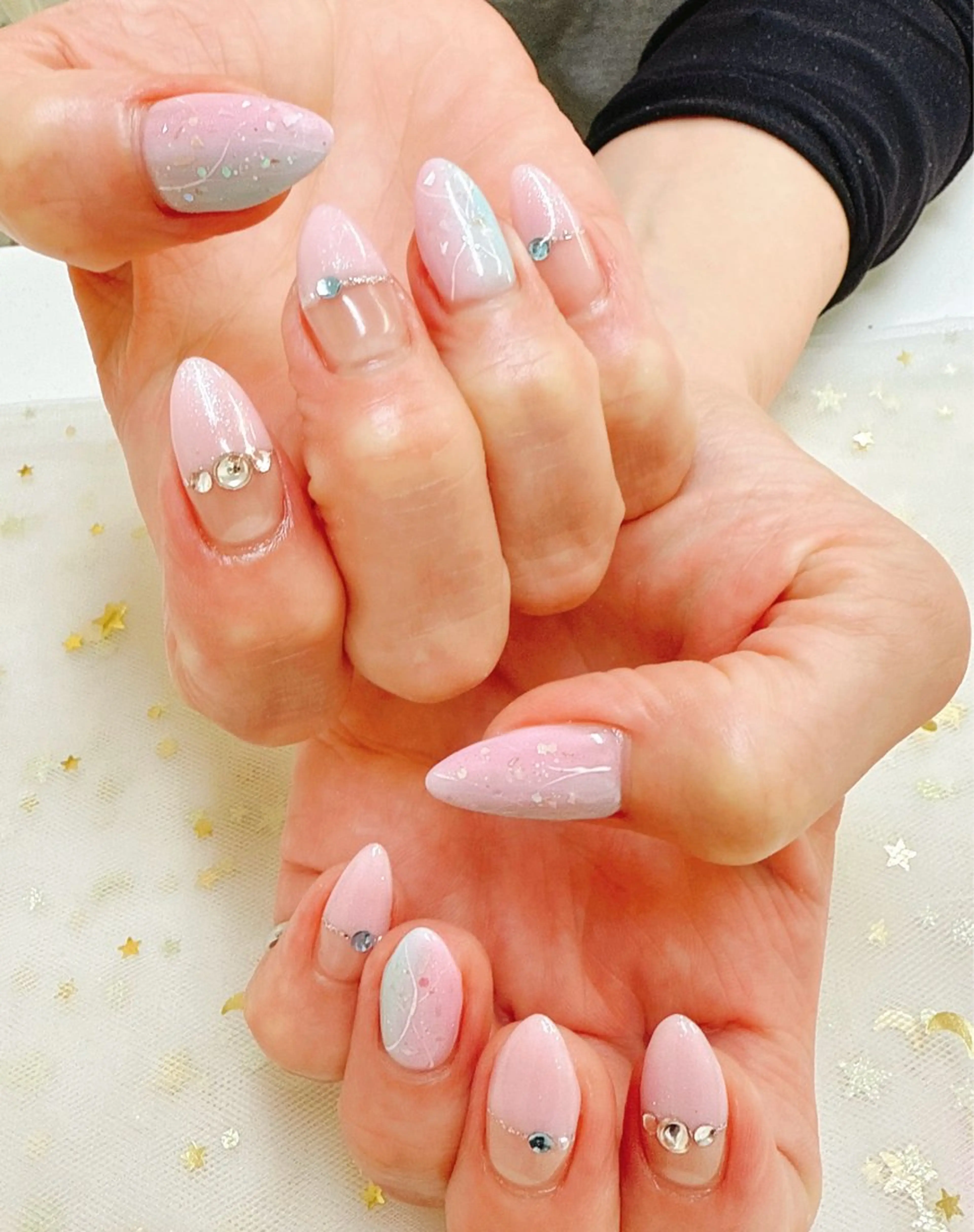 ネイル ハンドネイル 上福岡 らんらんのネイルデザイン