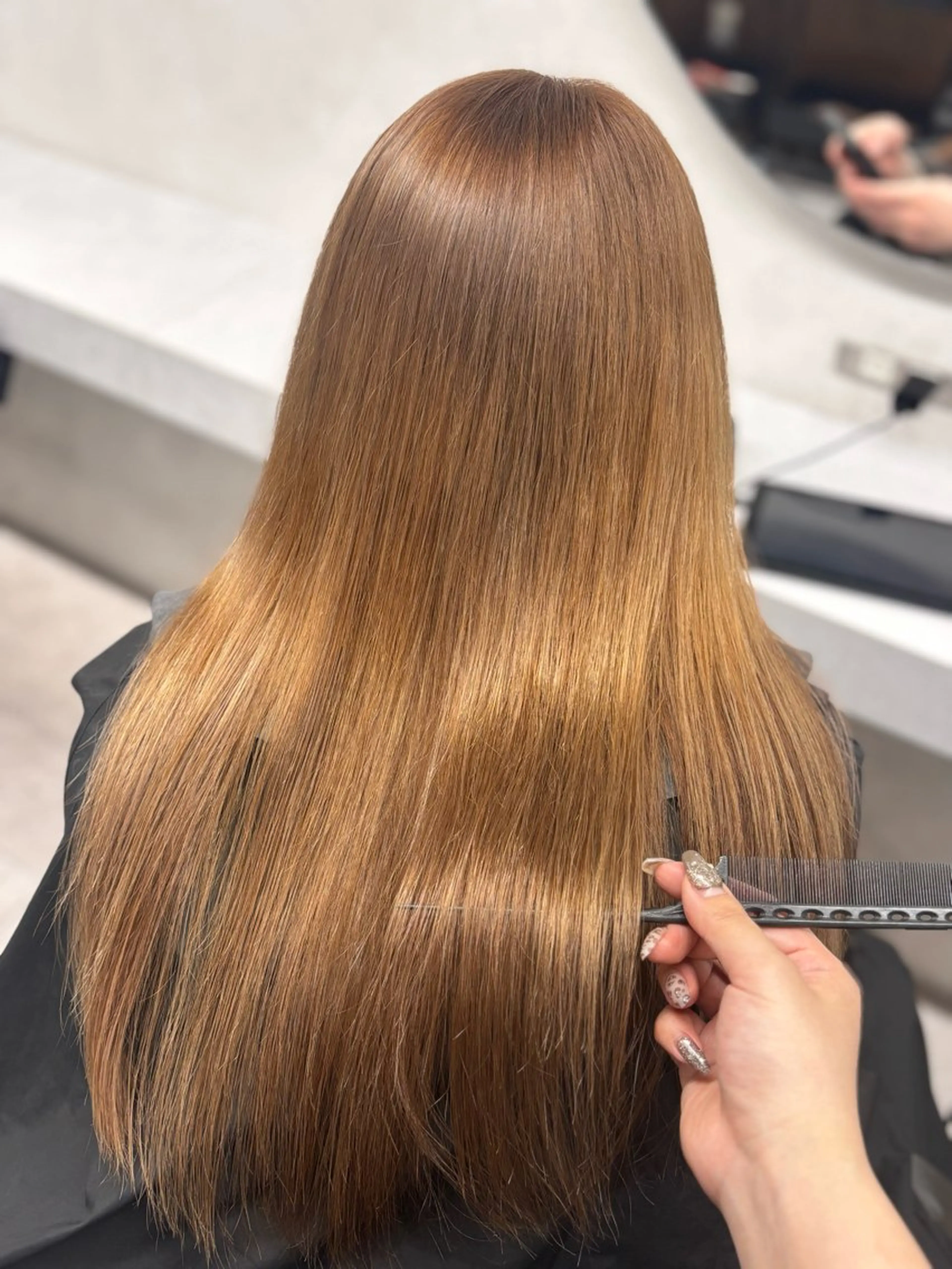 ロング カラー ヘアカラー ‪🔆‬ハイトーン ‪🔆‬AYAKAのヘアスタイル