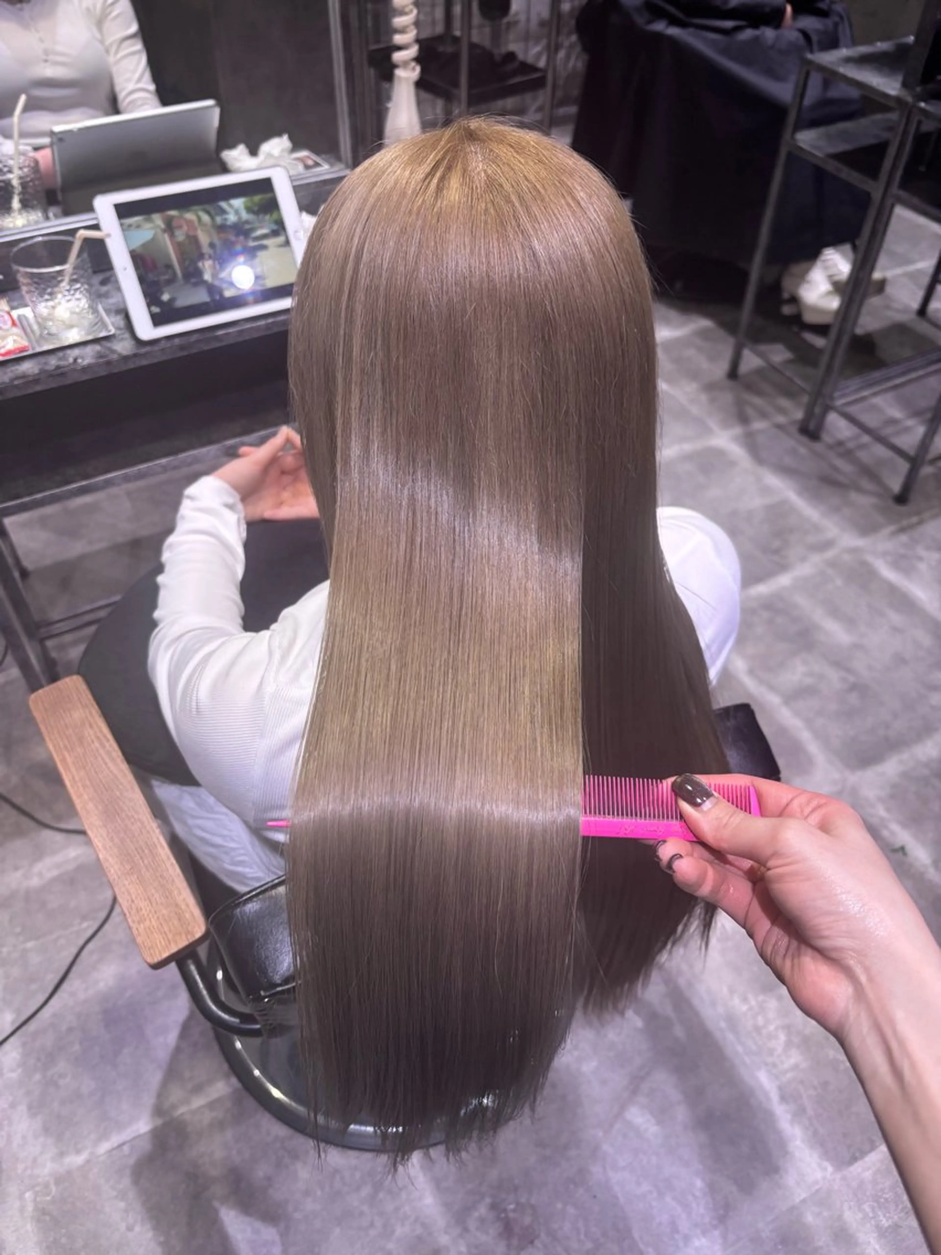 カラー カット ヘアカラー AYANE 韓国ヘア /レイヤーカットのヘアスタイル