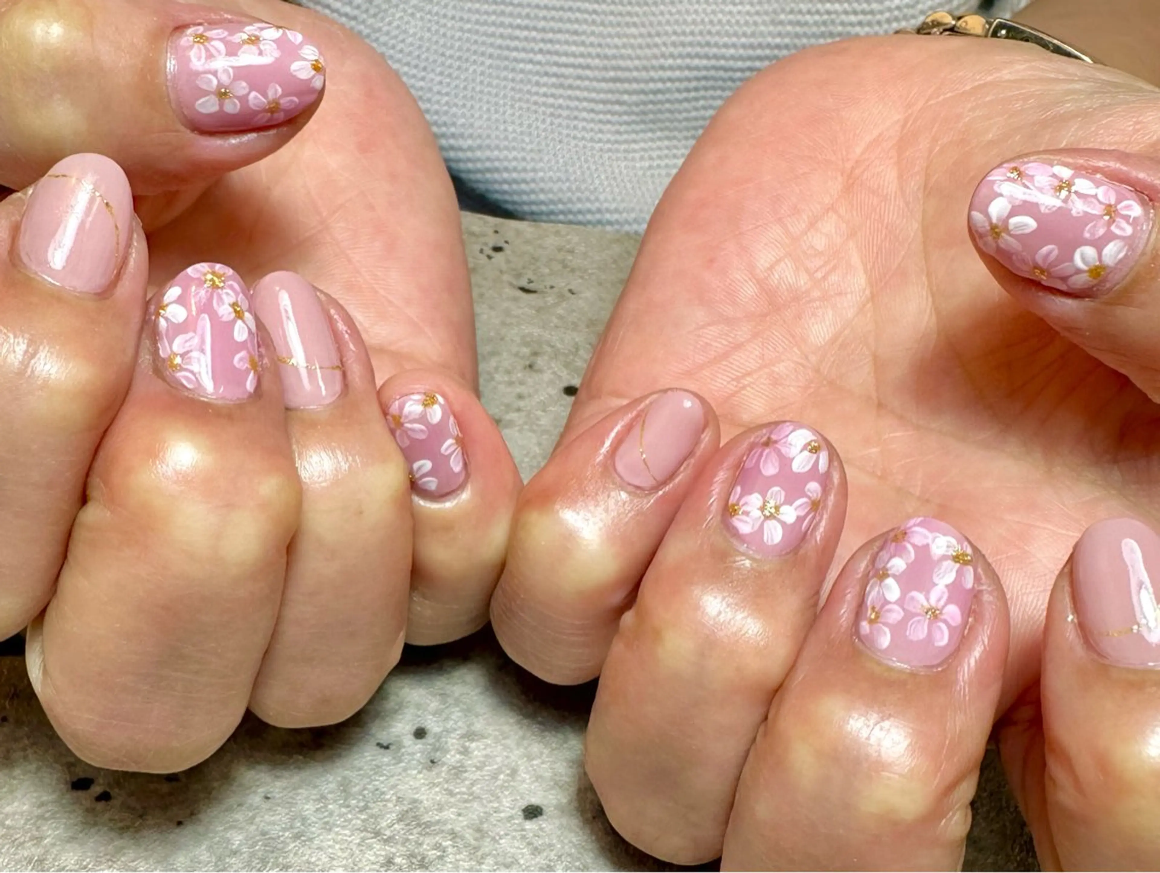 ネイル ハンドネイル フットネイル GéRanium Harukaのネイルデザイン