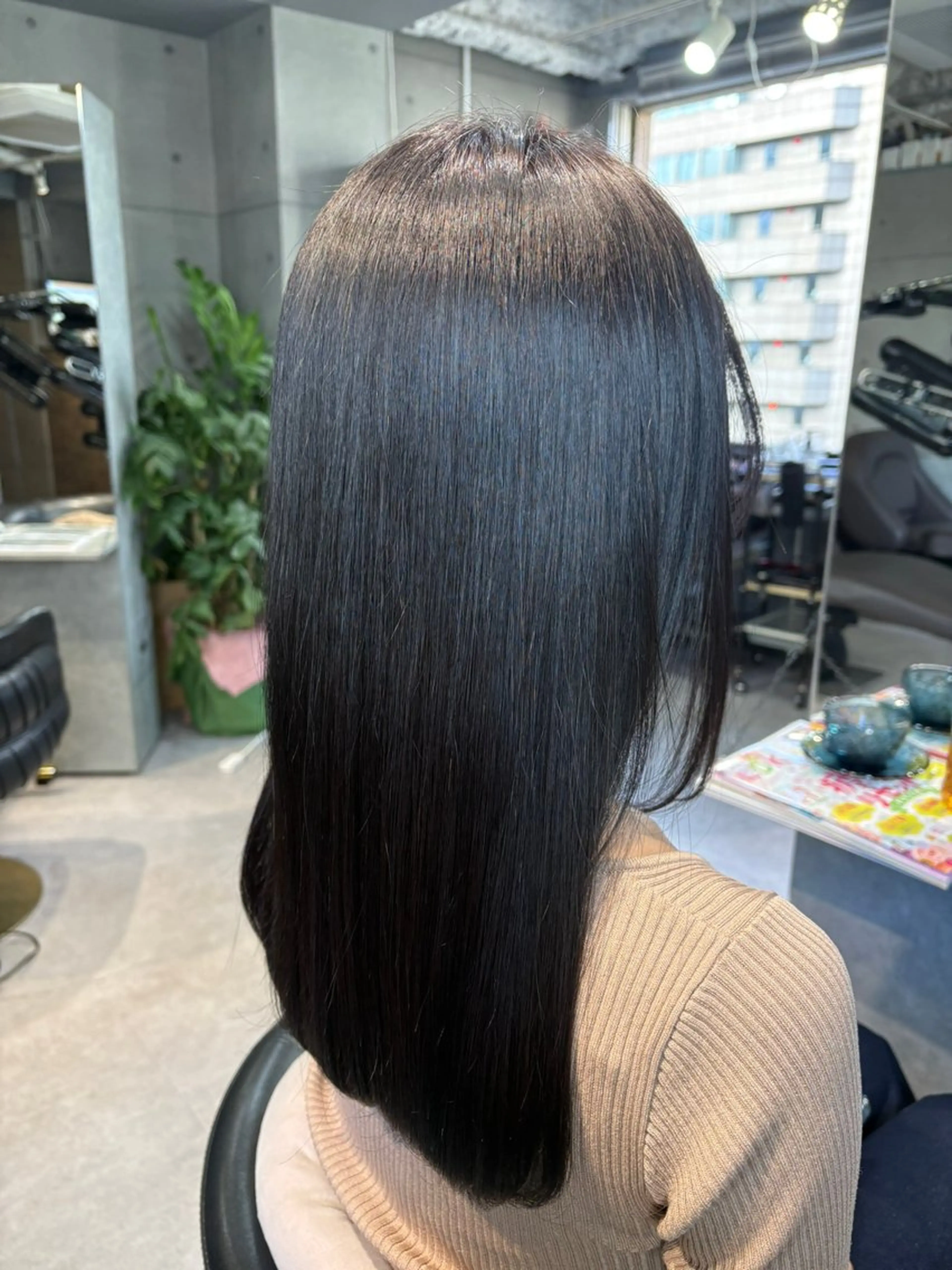 ロング トリートメント 髪質改善☺︎縮毛矯正 ふじい まりんのヘアスタイル