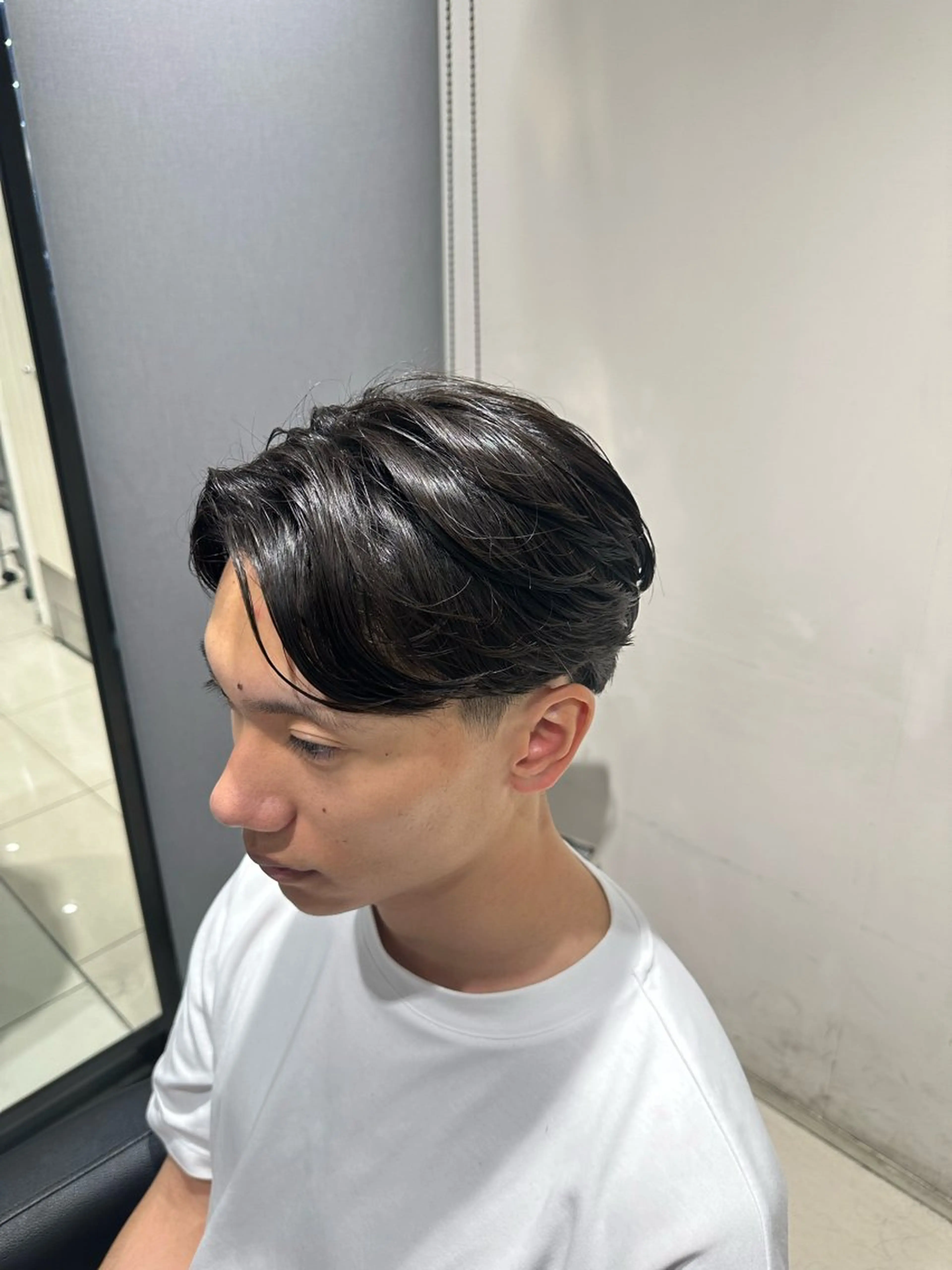 パーマ メンズ フェザーパーマ メンズパーマ カット パーマ メンズ特化美容師💠 / 関内 / レンのヘアスタイル