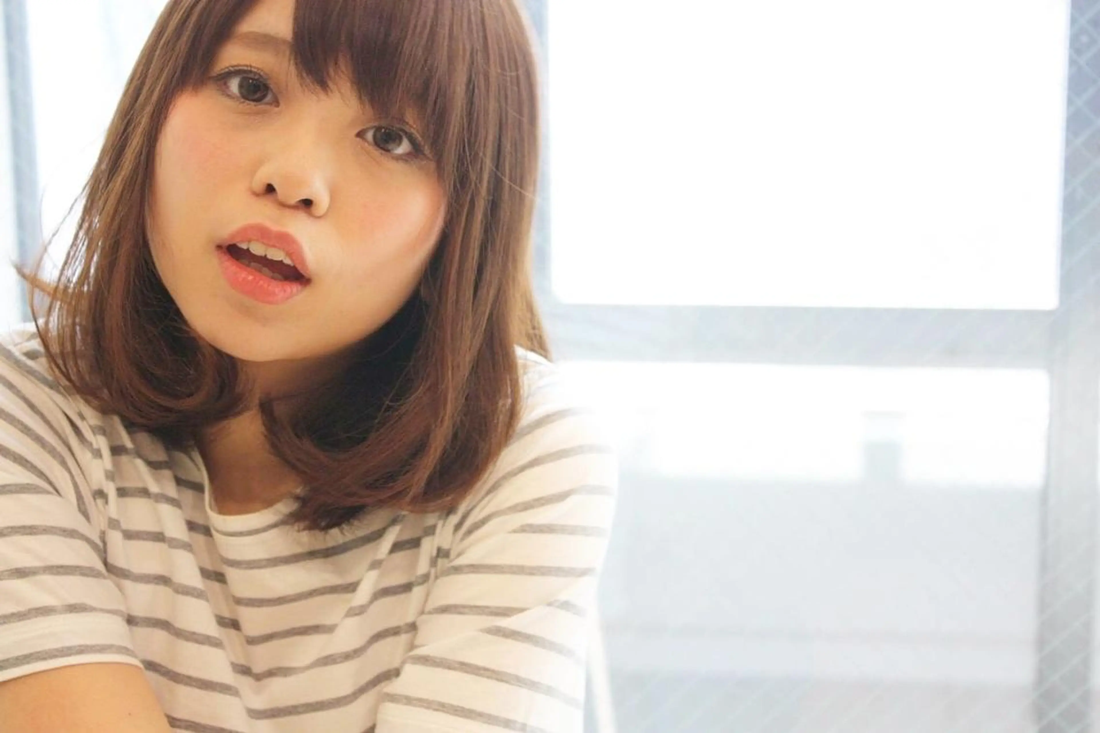 ミディアム カラー パーマ ブリーチ イルミナカラー 髪質改善 トリートメント tuuli トゥーリのヘアスタイル