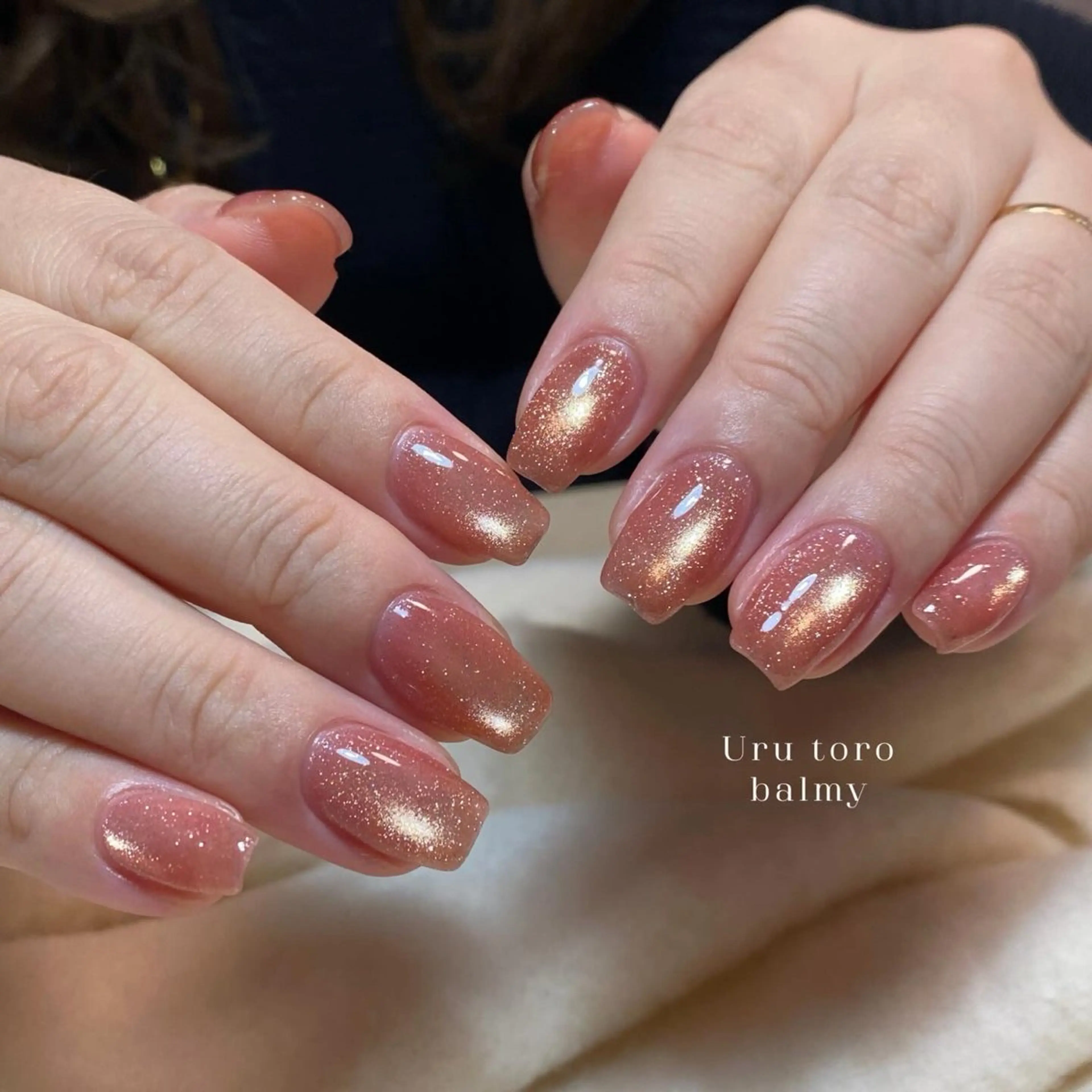 ミディアム balmy. ITSUKI🕊️のネイルデザイン