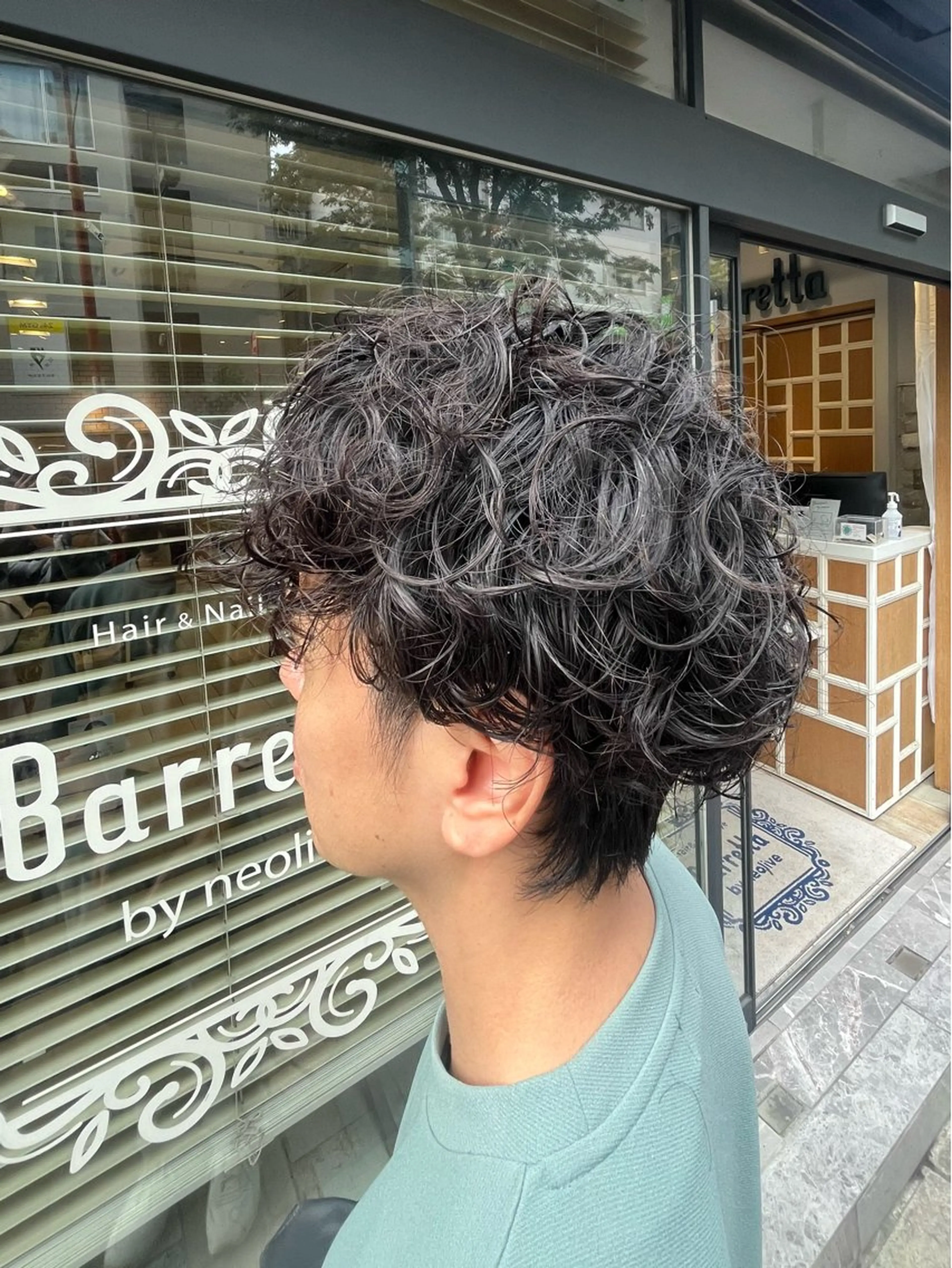 パーマ メンズ カット パーマ ヤシロケンタ メンズ特化のヘアスタイル