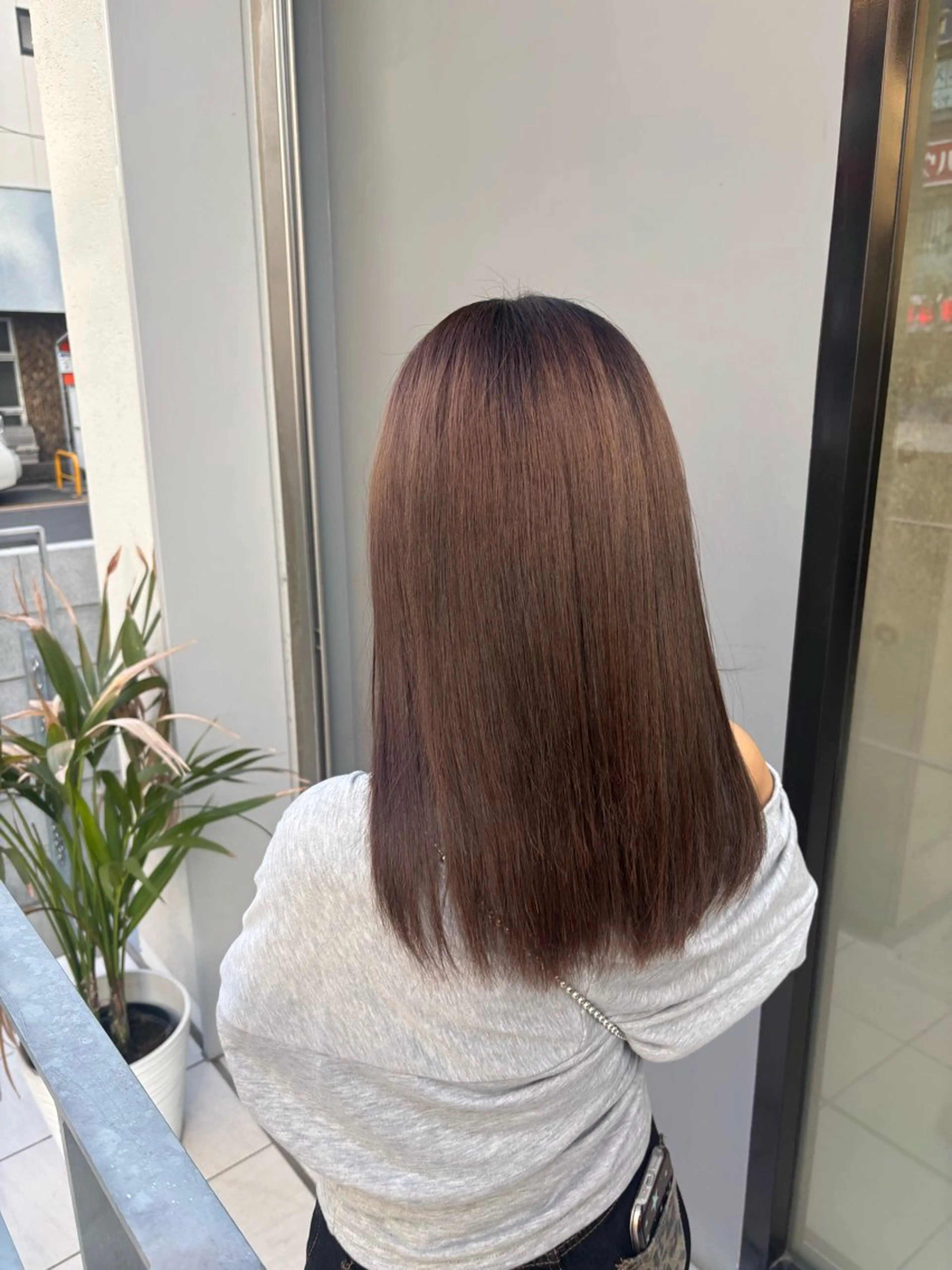 セミロング トリートメント ヘッドスパ 💎水野 帆那💎のヘアスタイル