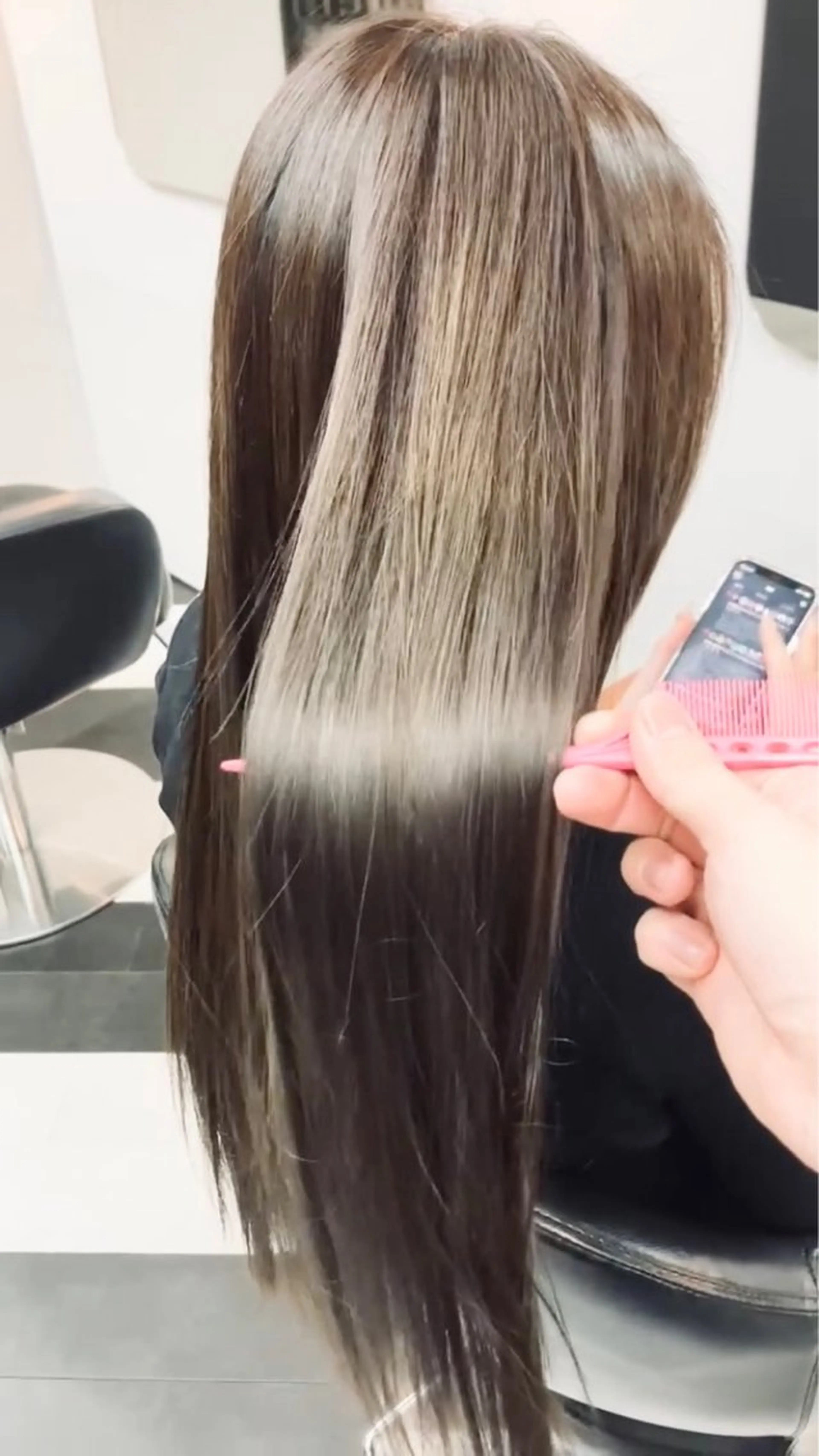 ロング ウルフ・ハイレイヤー 🌟ナカノ・ユウヤのヘアスタイル