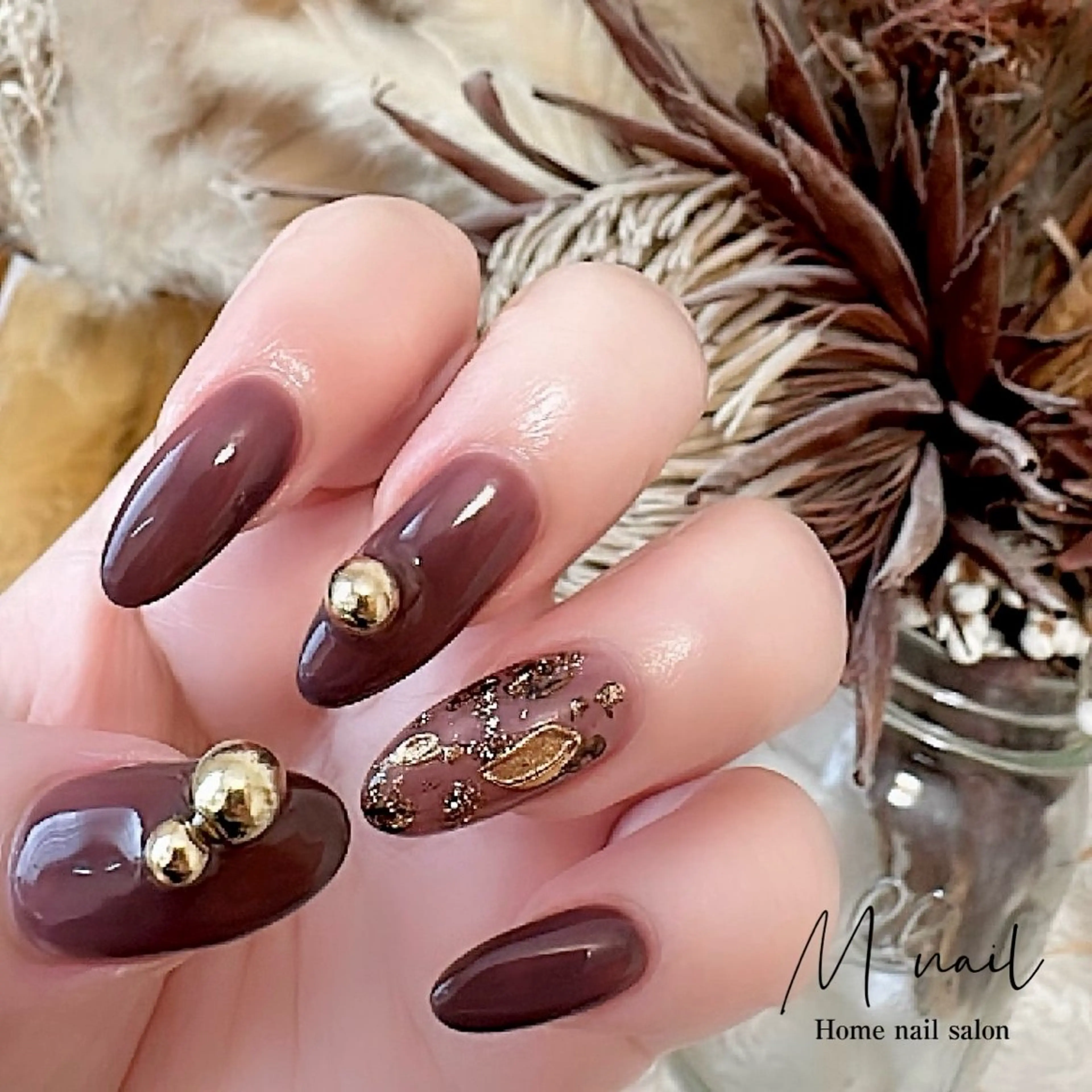 ネイル ニュアンスネイル Home salon M nailのネイルデザイン