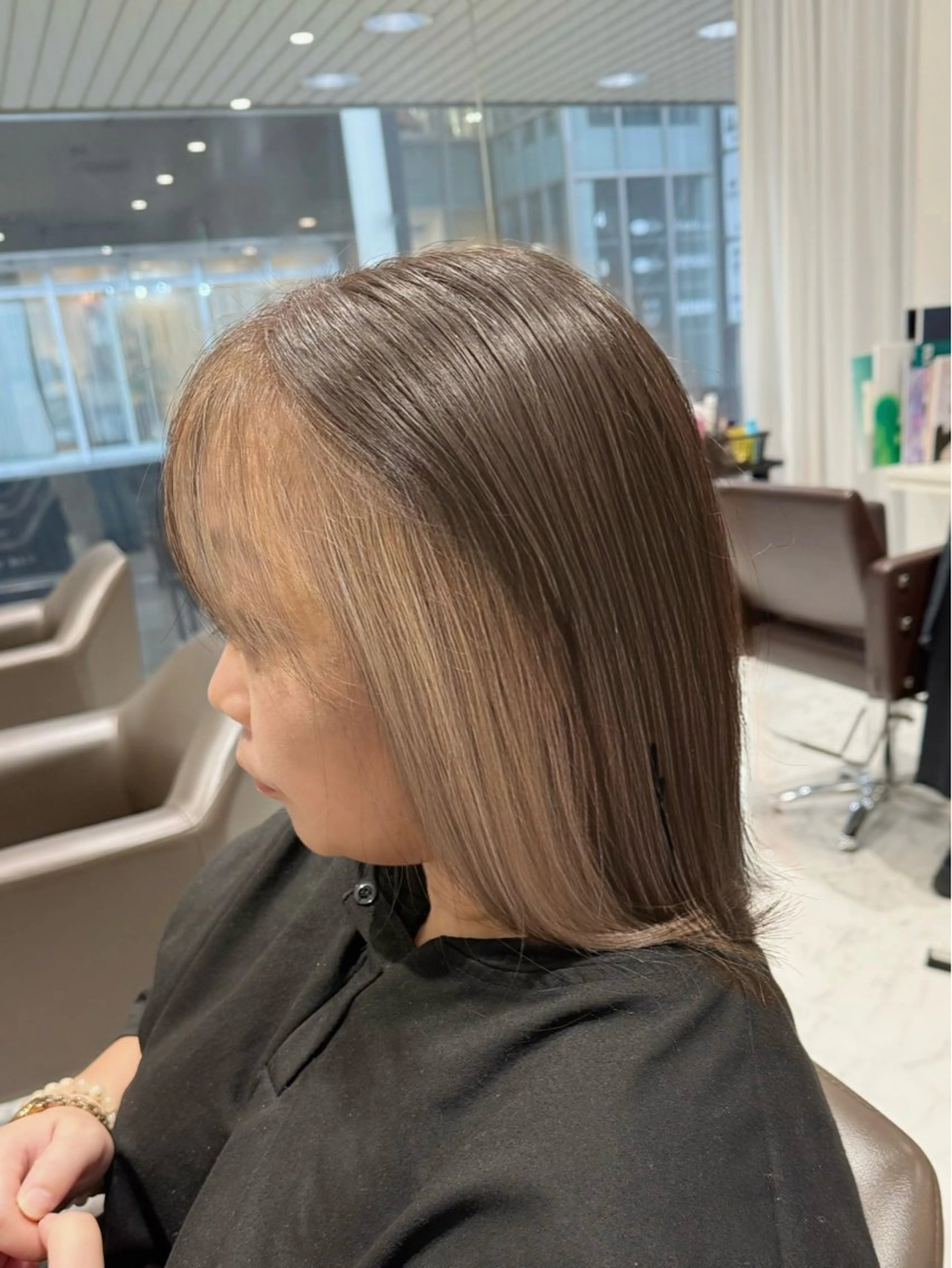 カラー インナーカラー ヘアカラー Grow by NYNY 馬渡 真輝のヘアスタイル