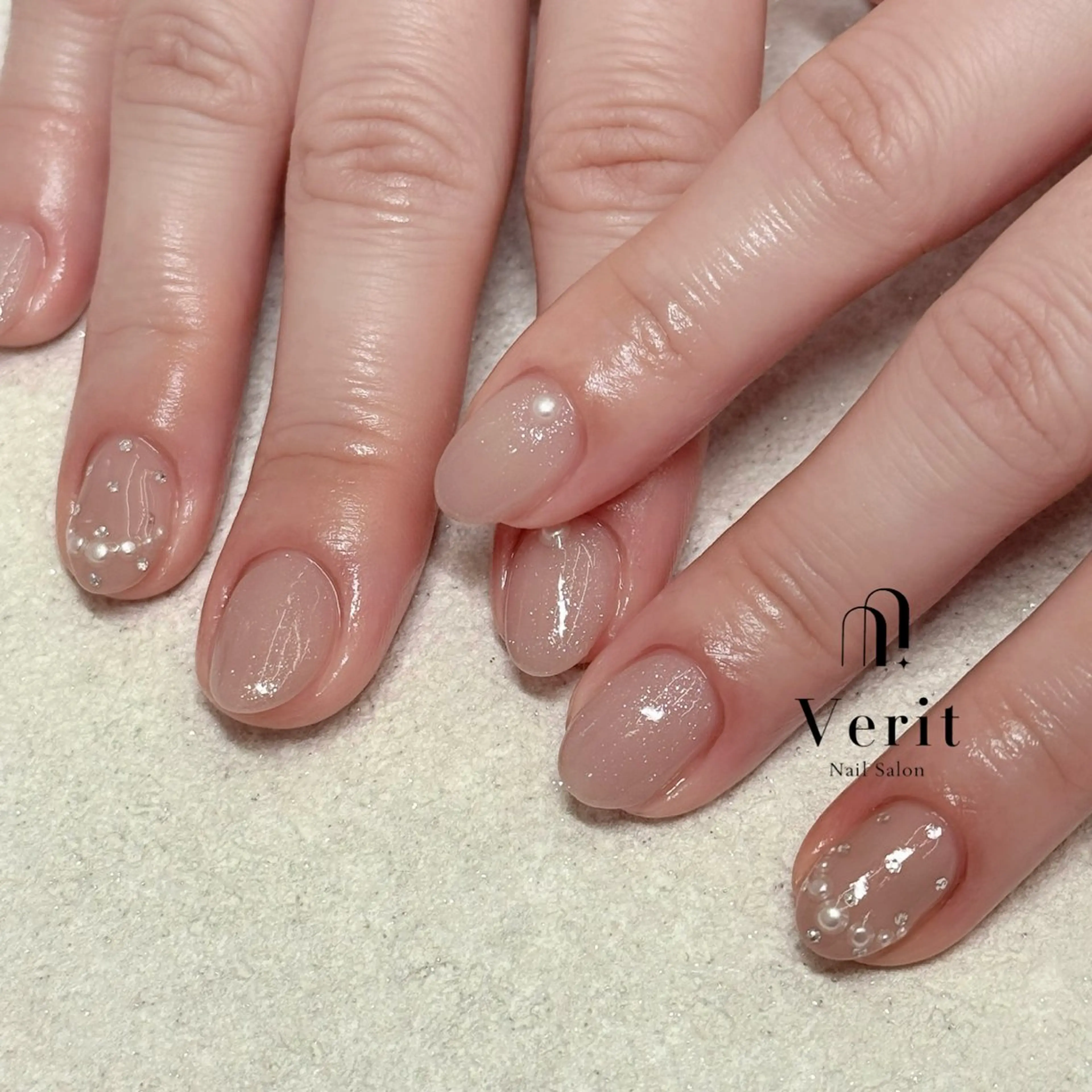 ネイル アートネイル シンプルネイル Kurumi (Verit大森店)のネイルデザイン